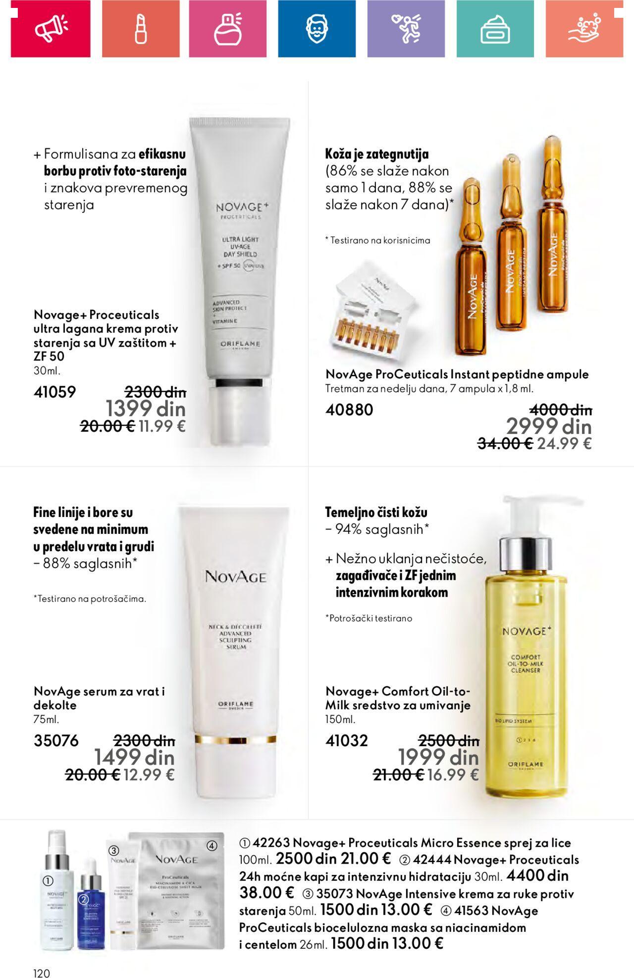 oriflame - Oriflame katalog - najnovije akcije 03.10.2024 - 23.10.2024 - page: 120