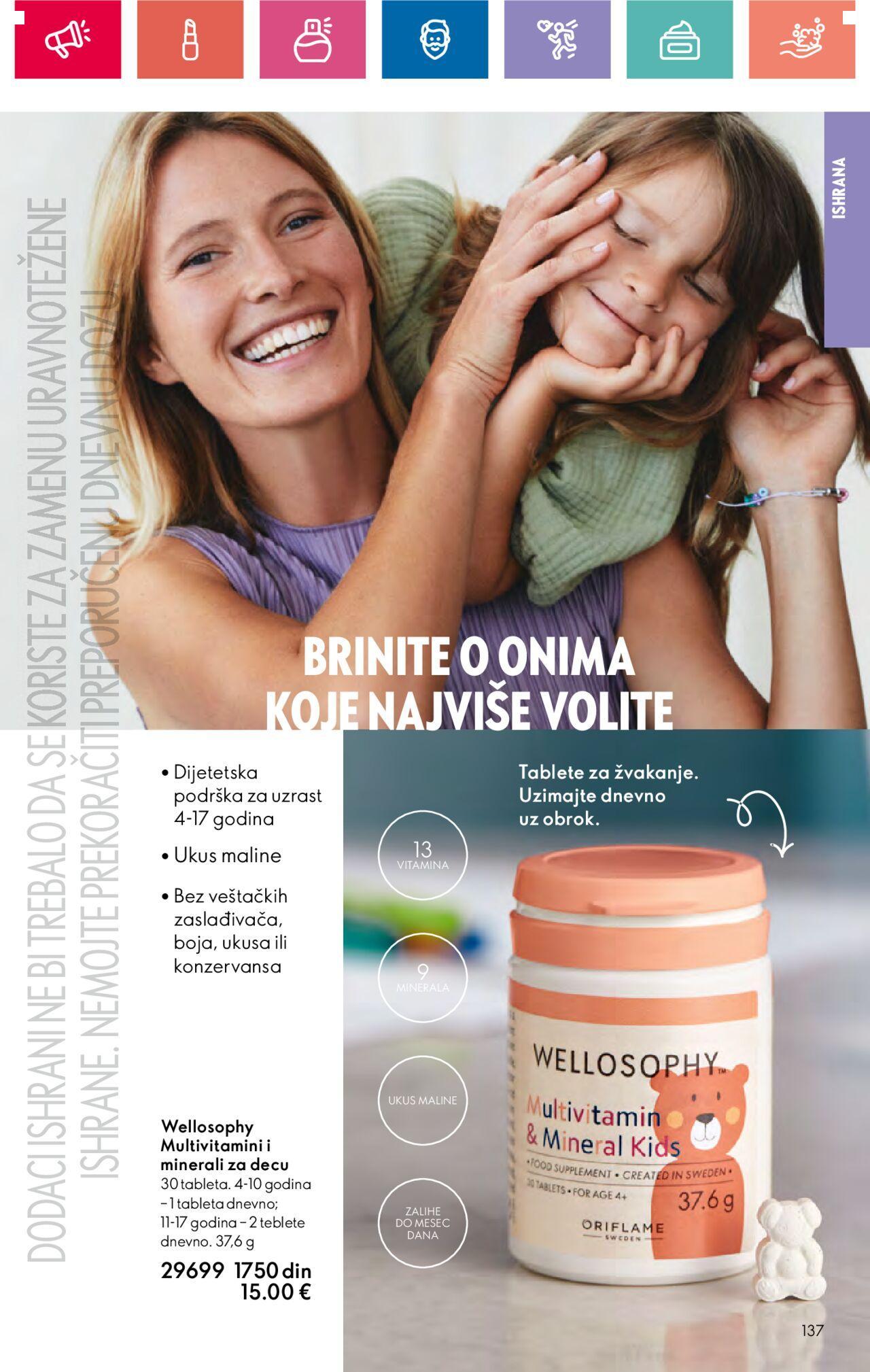 oriflame - Oriflame katalog - najnovije akcije 03.10.2024 - 23.10.2024 - page: 137