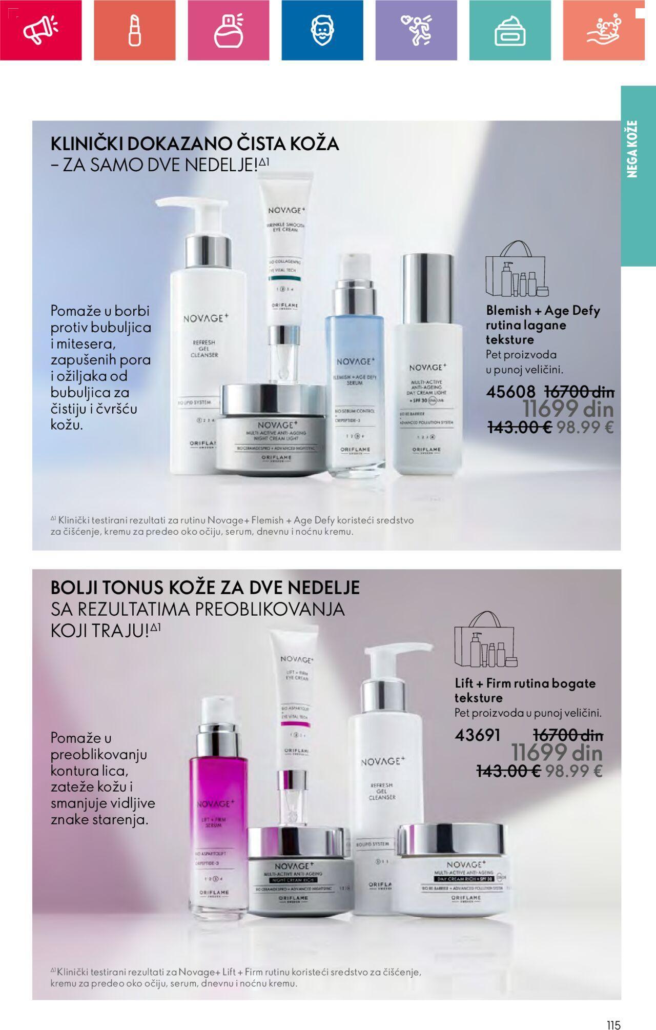 oriflame - Oriflame katalog - najnovije akcije 03.10.2024 - 23.10.2024 - page: 115