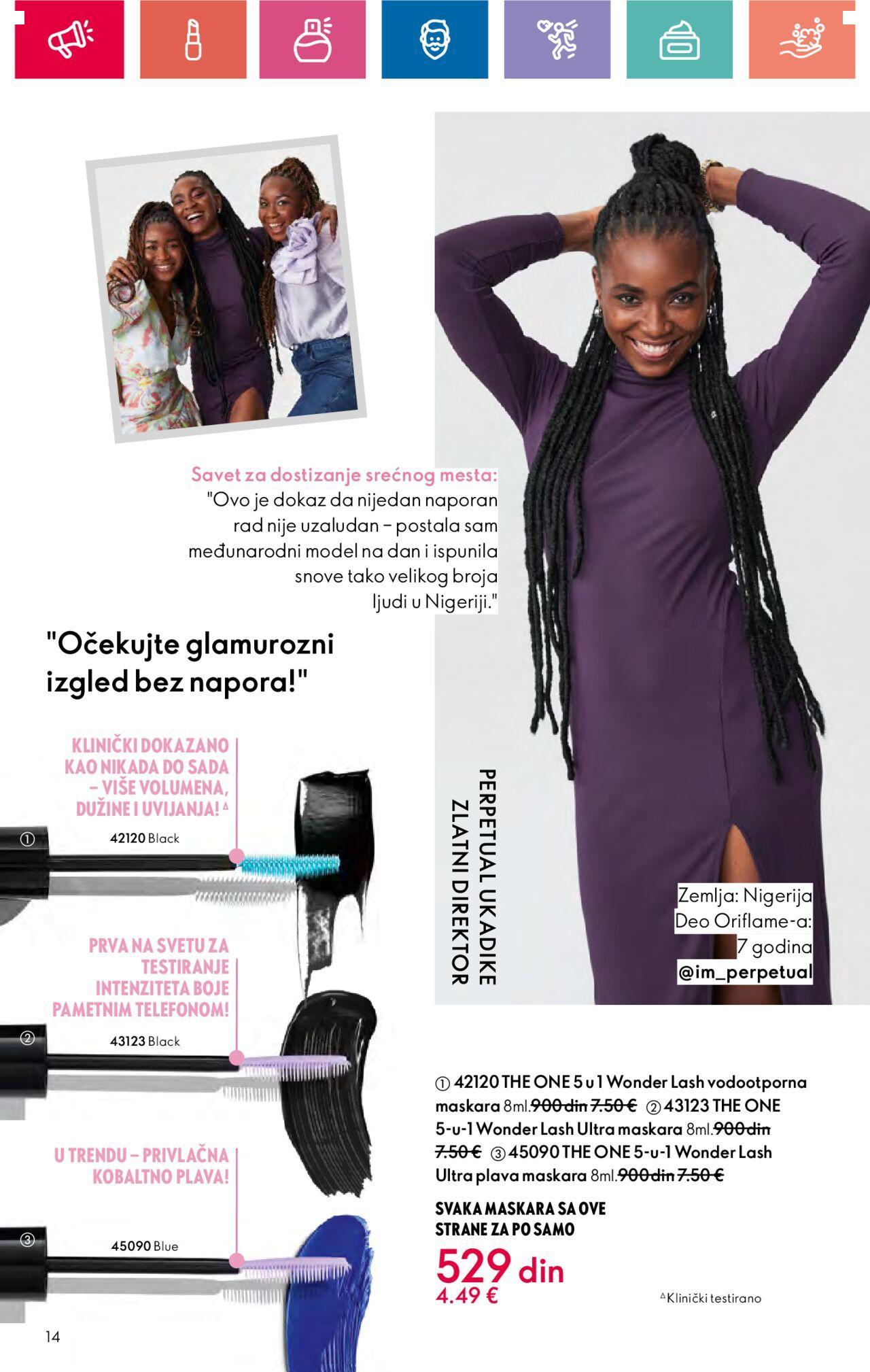 oriflame - Oriflame katalog - najnovije akcije 03.10.2024 - 23.10.2024 - page: 14