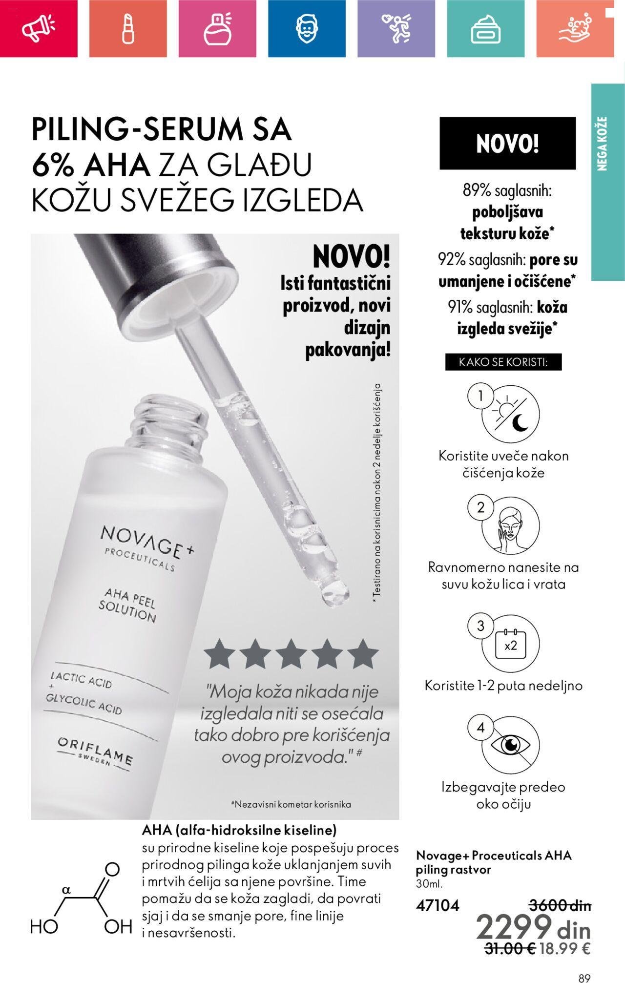 oriflame - Oriflame katalog - najnovije akcije 24.10.2024 - 13.11.2024 - page: 89