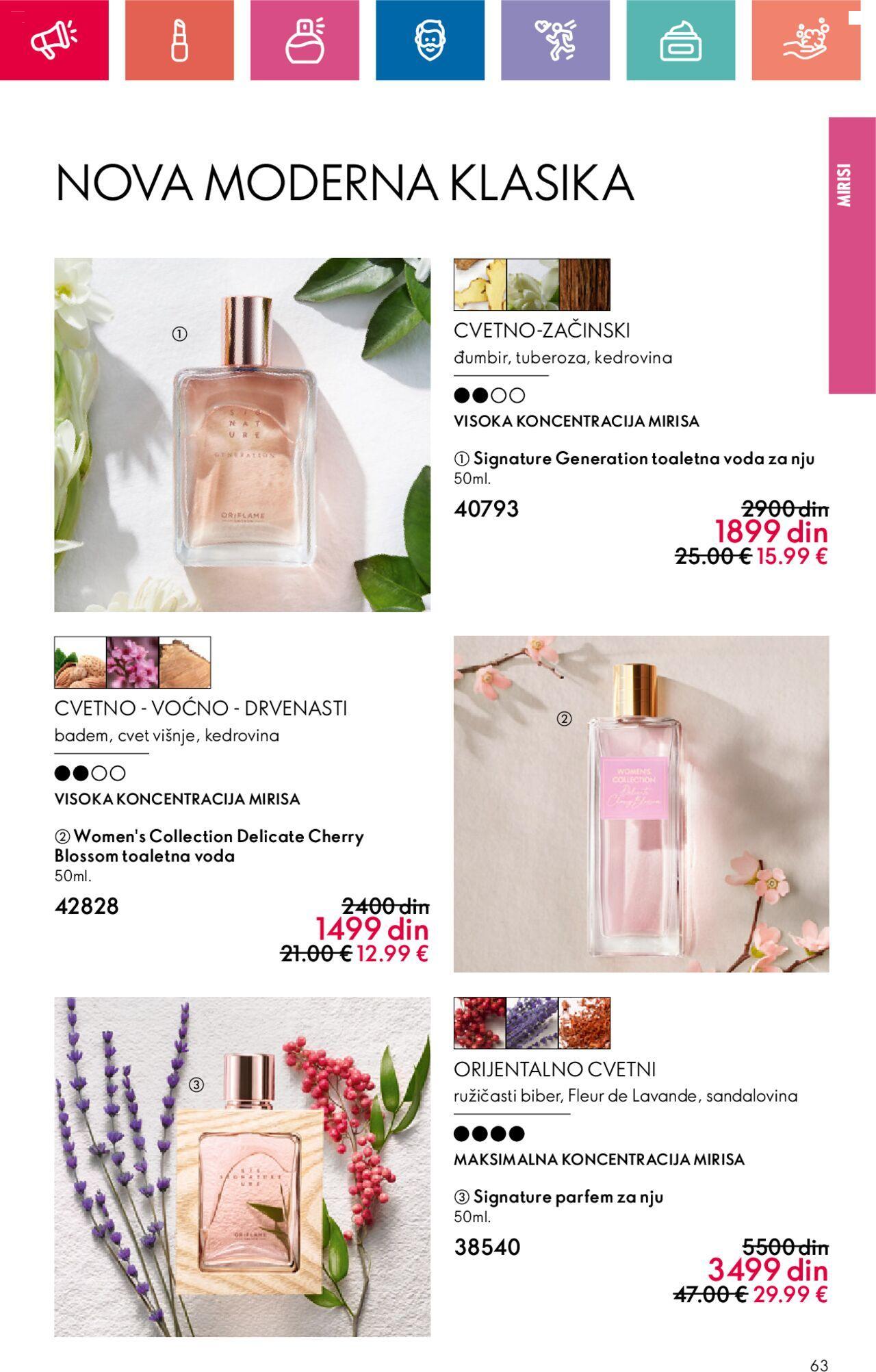 oriflame - Oriflame katalog - najnovije akcije 24.10.2024 - 13.11.2024 - page: 63