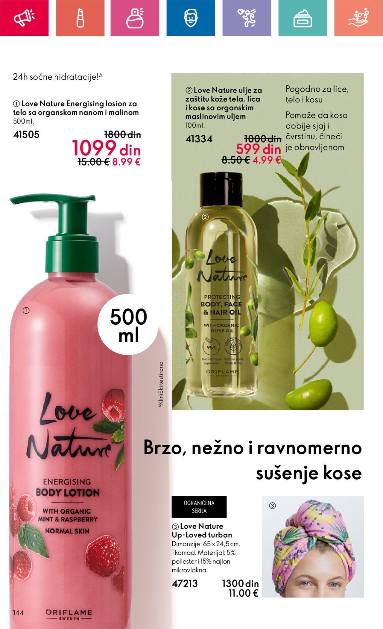 oriflame - Oriflame katalog - najnovije akcije 24.10.2024 - 13.11.2024 - page: 144