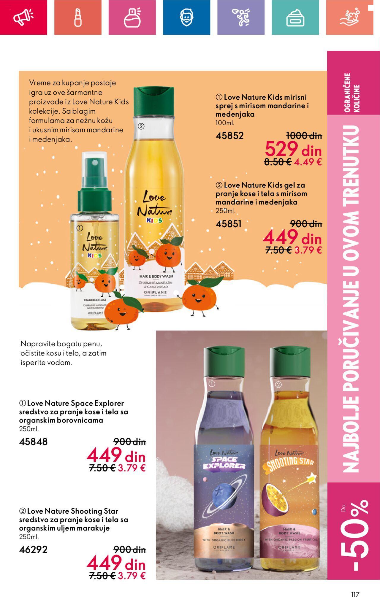 oriflame - Oriflame katalog - najnovije akcije 24.10.2024 - 13.11.2024 - page: 117