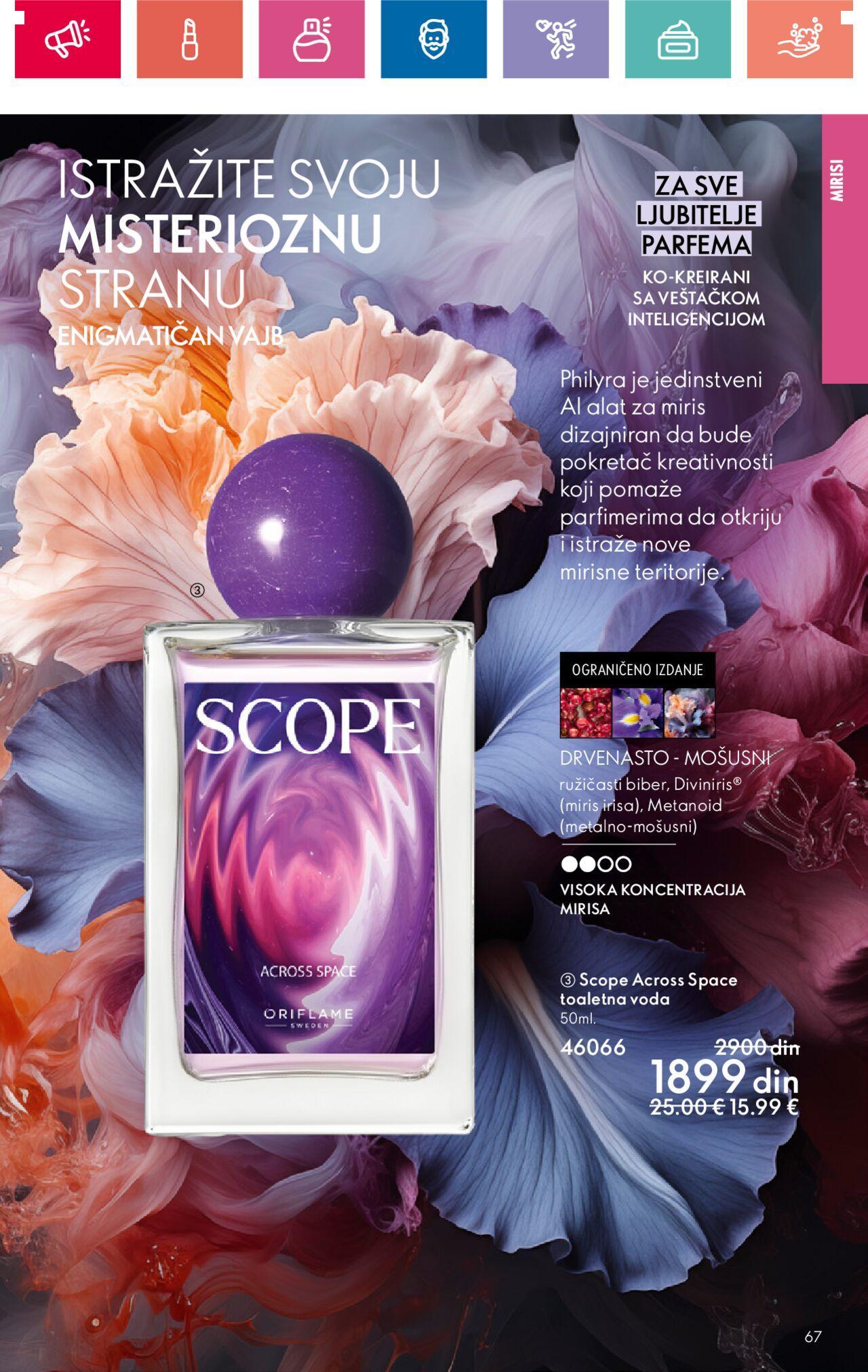 oriflame - Oriflame katalog - najnovije akcije 24.10.2024 - 13.11.2024 - page: 67