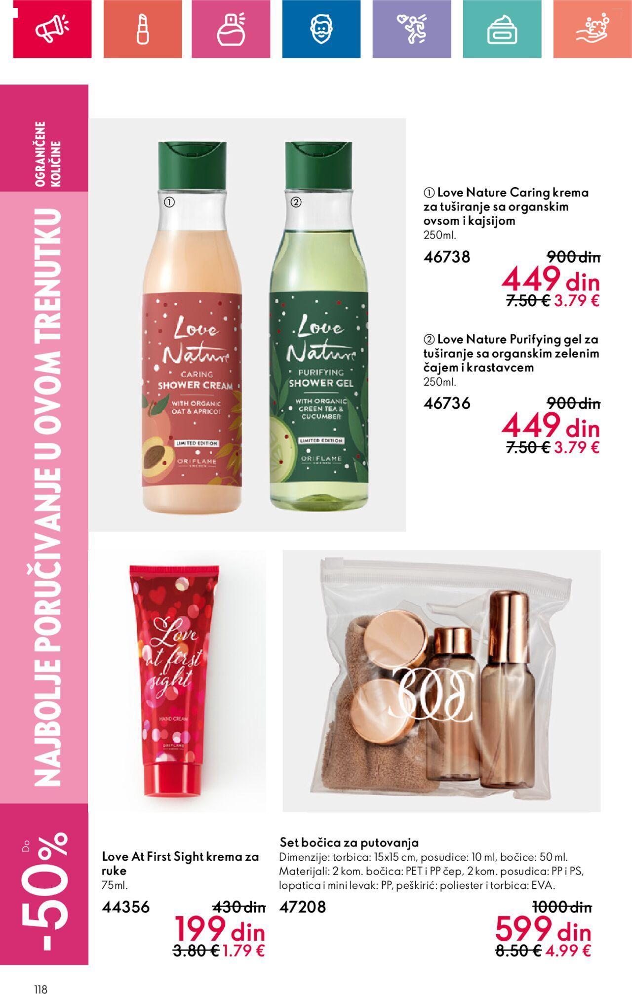 oriflame - Oriflame katalog - najnovije akcije 24.10.2024 - 13.11.2024 - page: 118