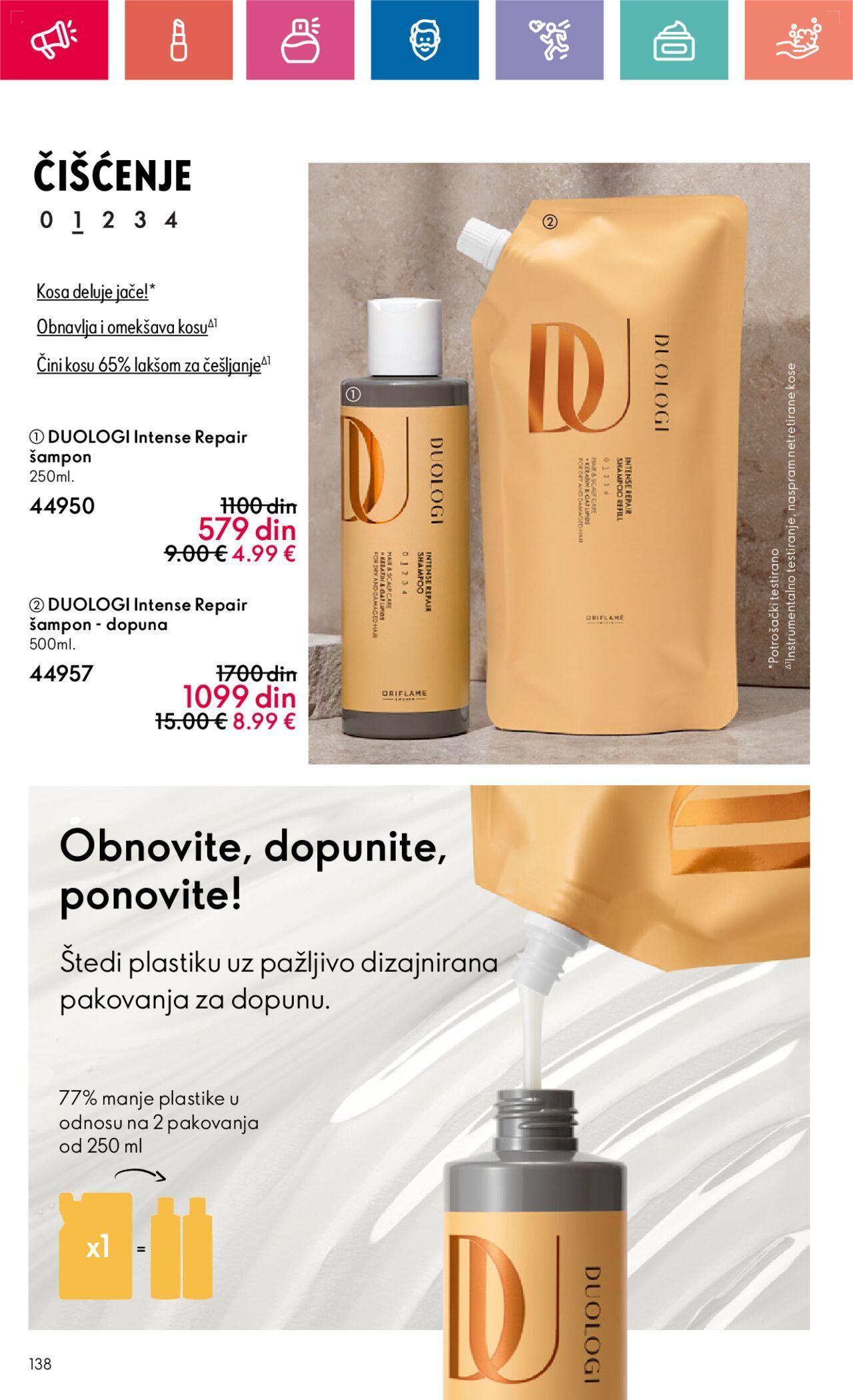 oriflame - Oriflame katalog - najnovije akcije 24.10.2024 - 13.11.2024 - page: 138