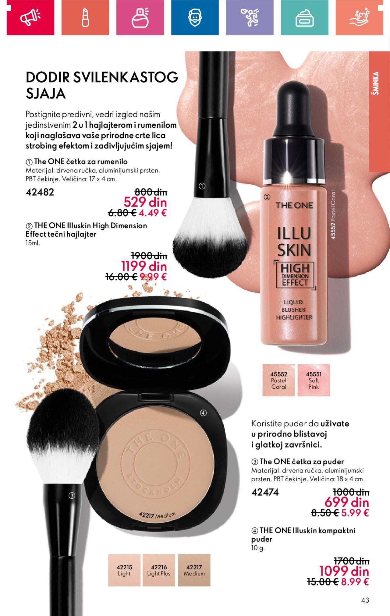 oriflame - Oriflame katalog - najnovije akcije 24.10.2024 - 13.11.2024 - page: 43