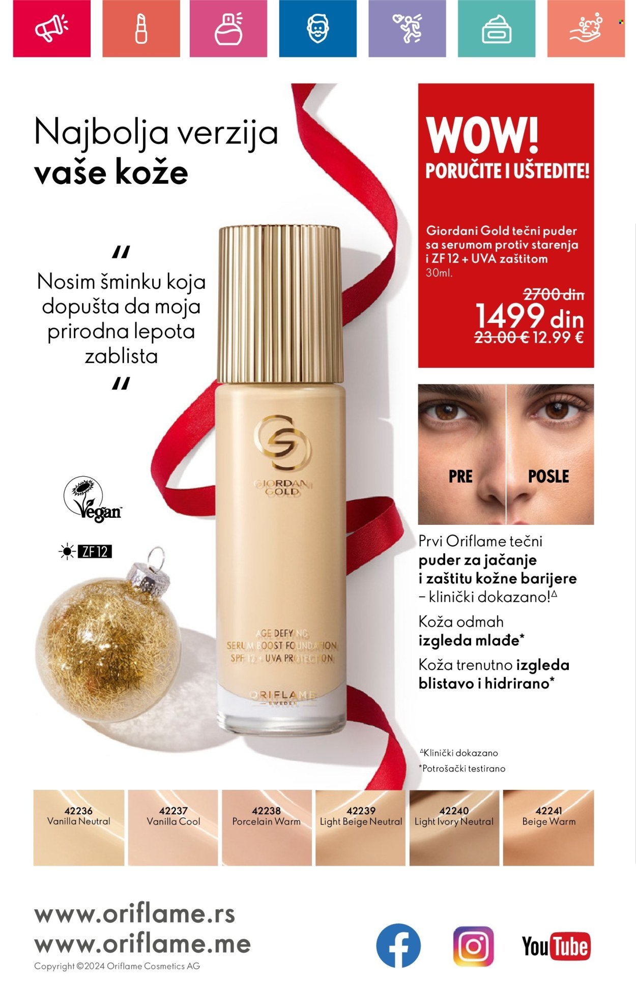 oriflame - Oriflame katalog - 05.12.2024-04.01.2025 - page: 180