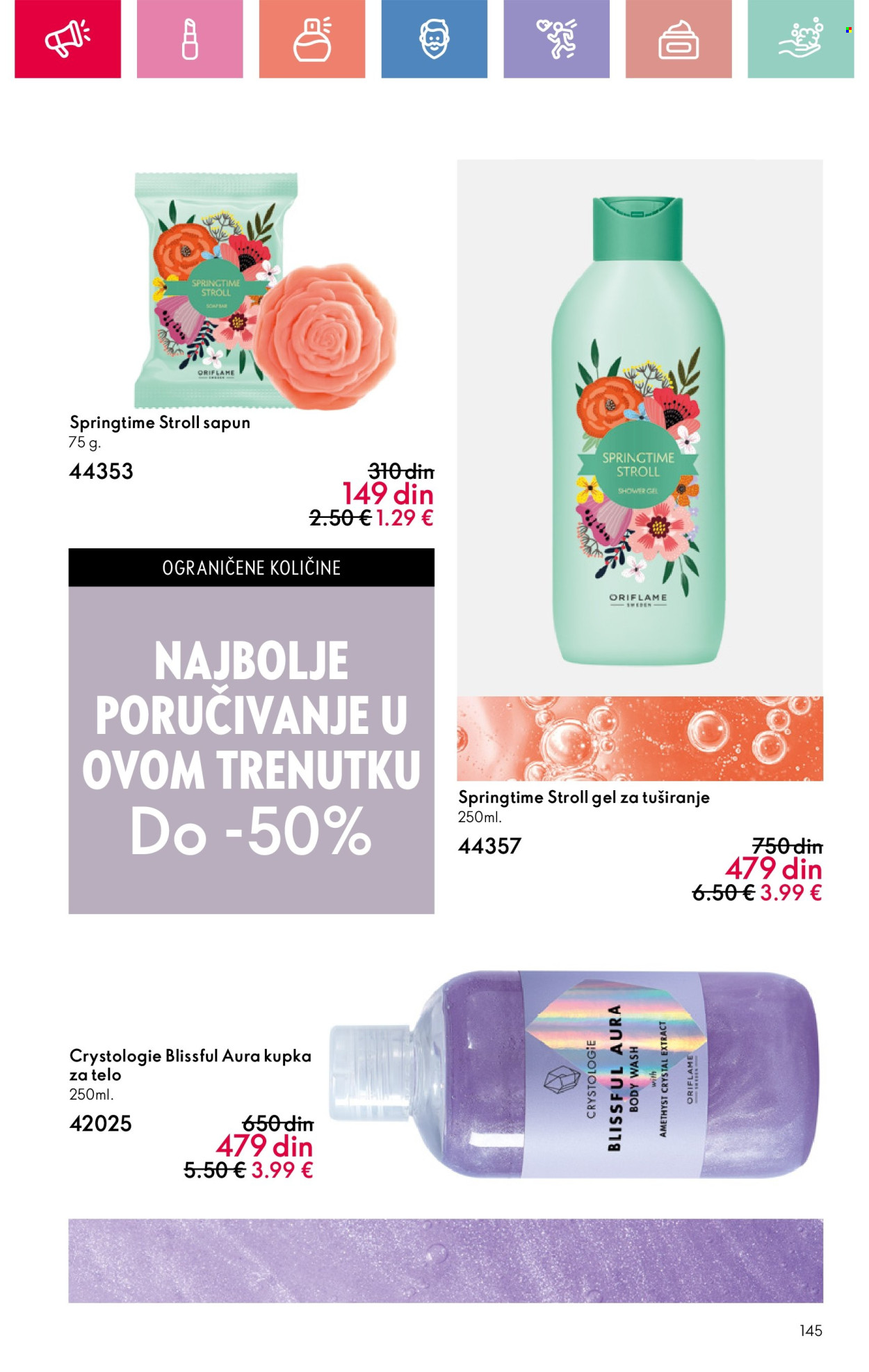 oriflame - Oriflame katalog - 20.04.-10.05.2025 - page: 145 oriflame - Oriflame katalog - 20.04.-10.05.2025 - page: 145