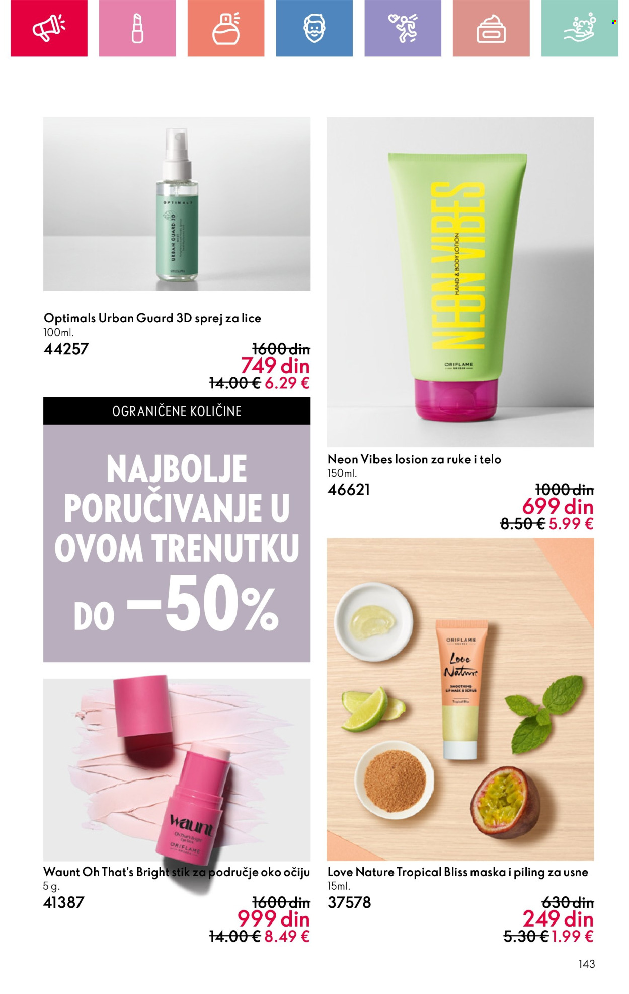 oriflame - Oriflame katalog - 11.05.-31.05.2025 - page: 143 oriflame - Oriflame katalog - 11.05.-31.05.2025 - page: 143