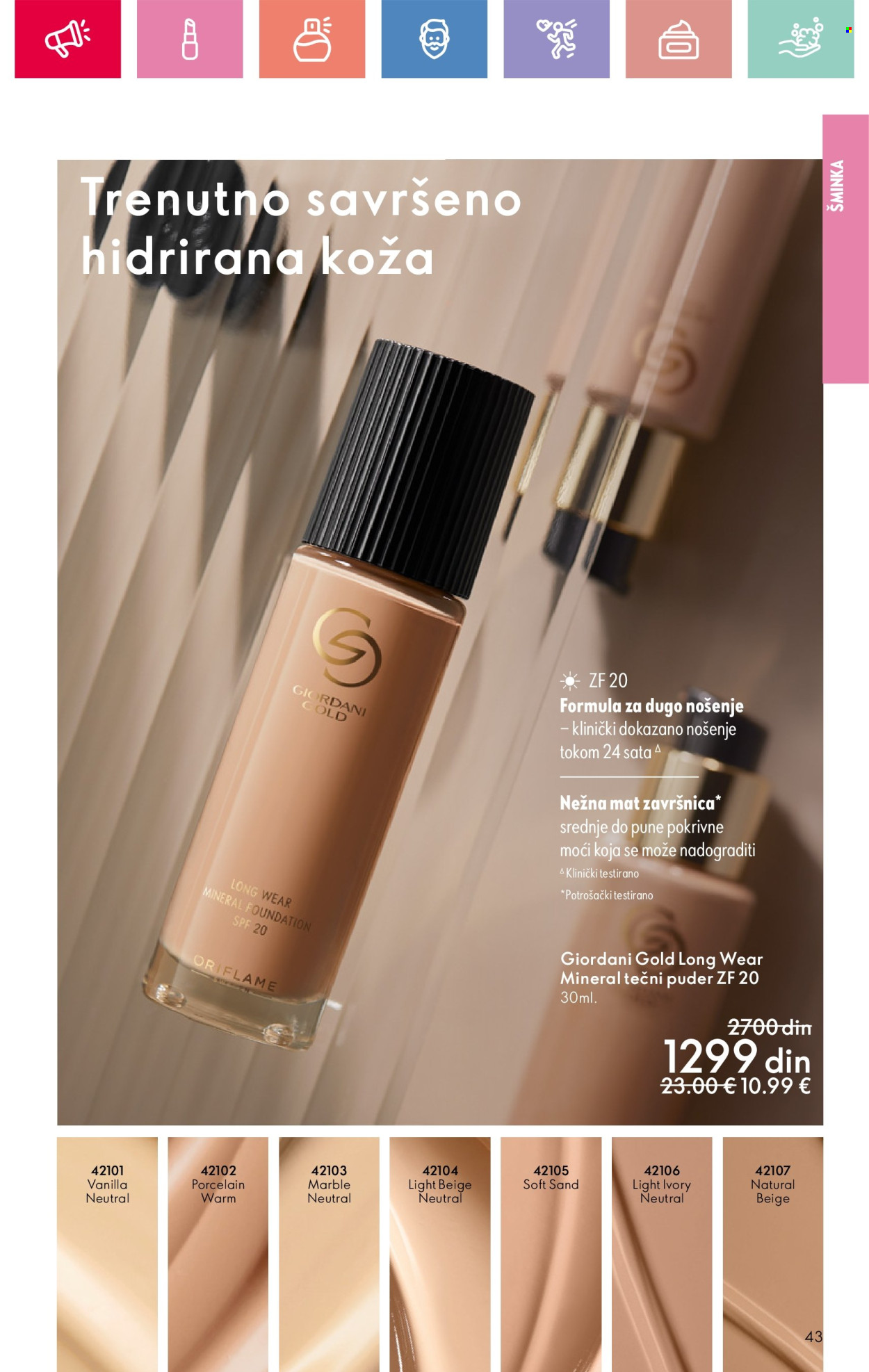 oriflame - Oriflame katalog - 01.06.-21.06.2025 - page: 43