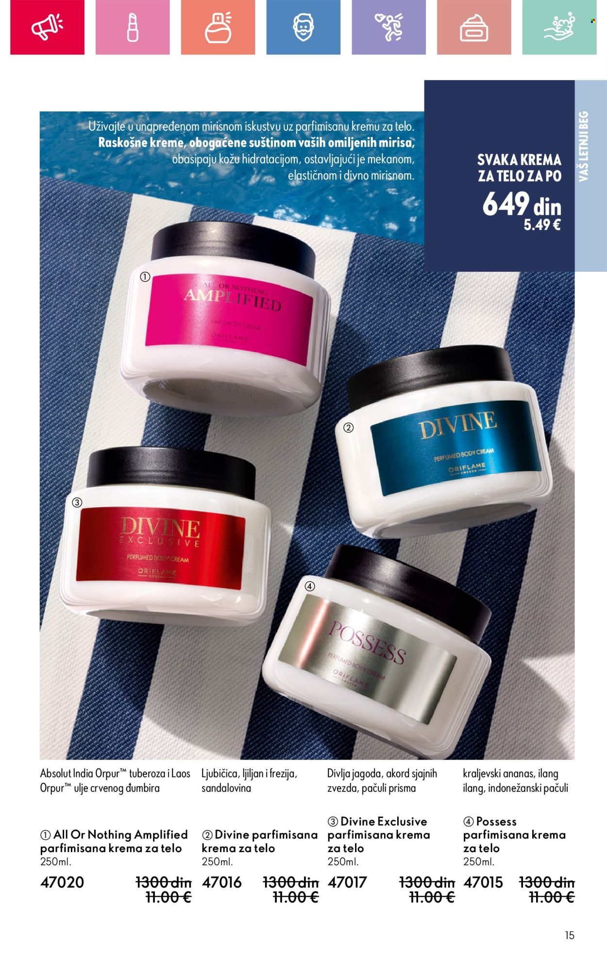 oriflame - Oriflame katalog - 22.06.-12.07.2025 - page: 15 oriflame - Oriflame katalog - 22.06.-12.07.2025 - page: 15