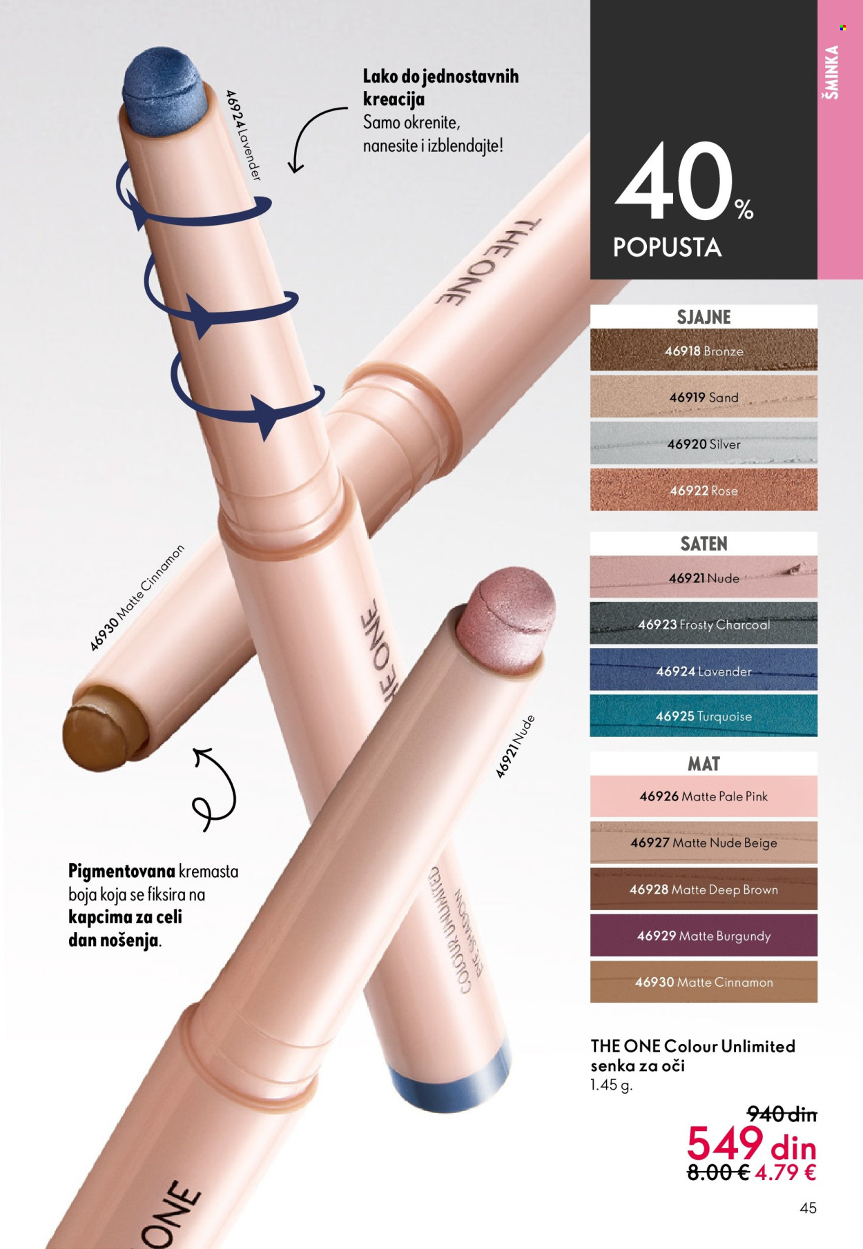 oriflame - Oriflame katalog - 22.04.-12.05.2026 - page: 45