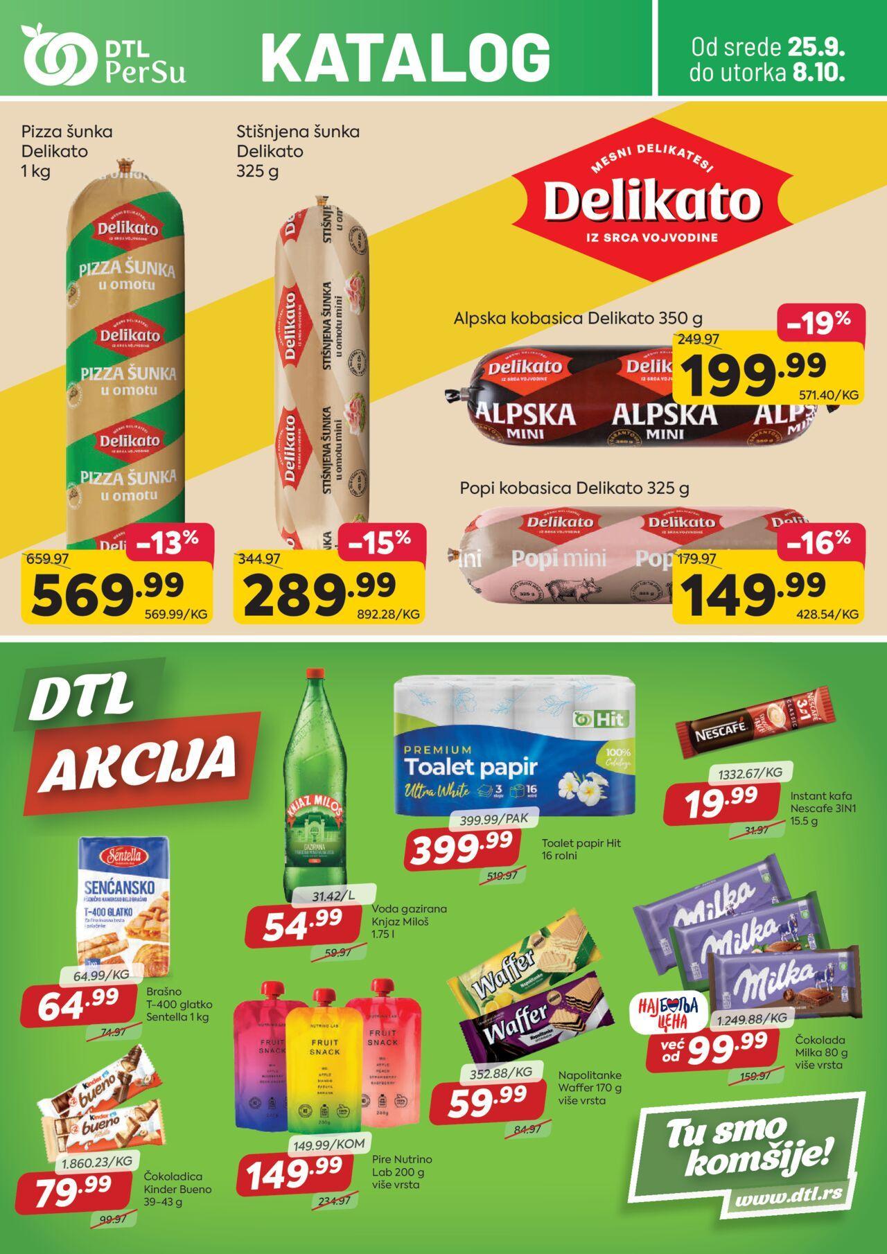 persu - PerSu katalog - najnovije akcije 25.09.2024 - 08.10.2024