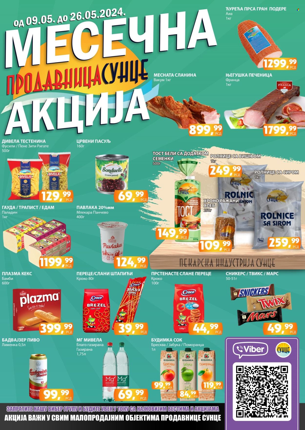 prodavnica-sunce - Prodavnica Sunce katalog - 09.05.-26.05.2024 - strana 1 - page: 1