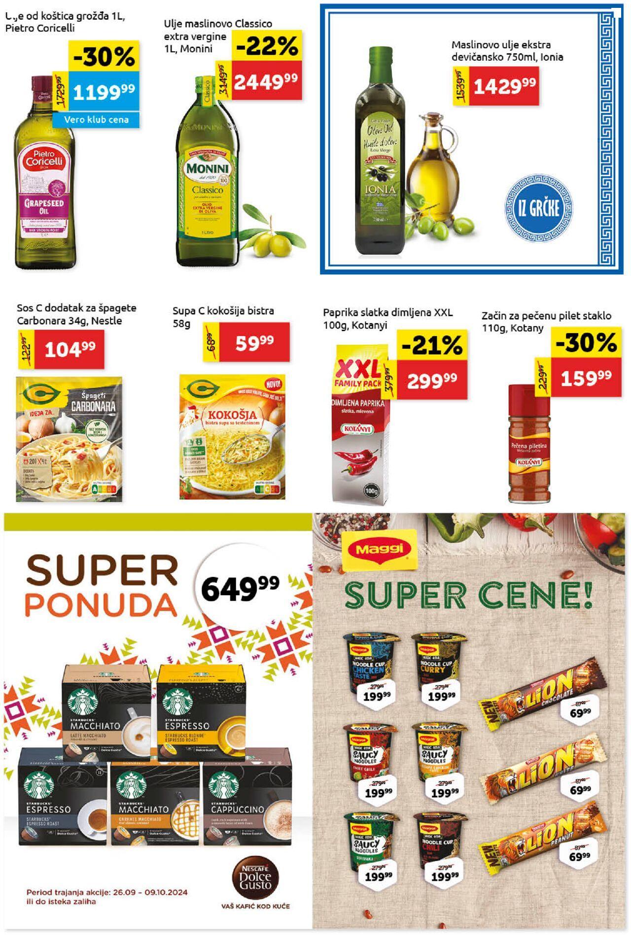 supervero - SuperVERO katalog - najnovije akcije 26.09.2024 - 09.10.2024 - page: 9