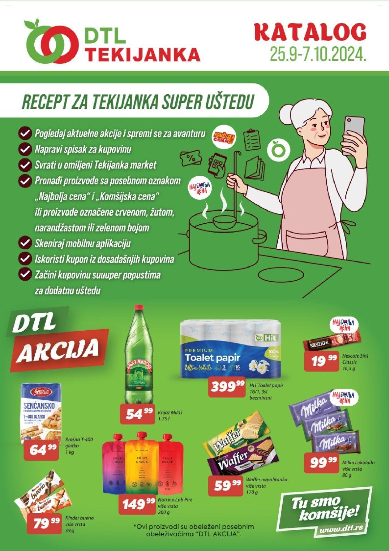 tekijanka - Tekijanka katalog - najnovije akcije 25.09.2024 - 07.10.2024