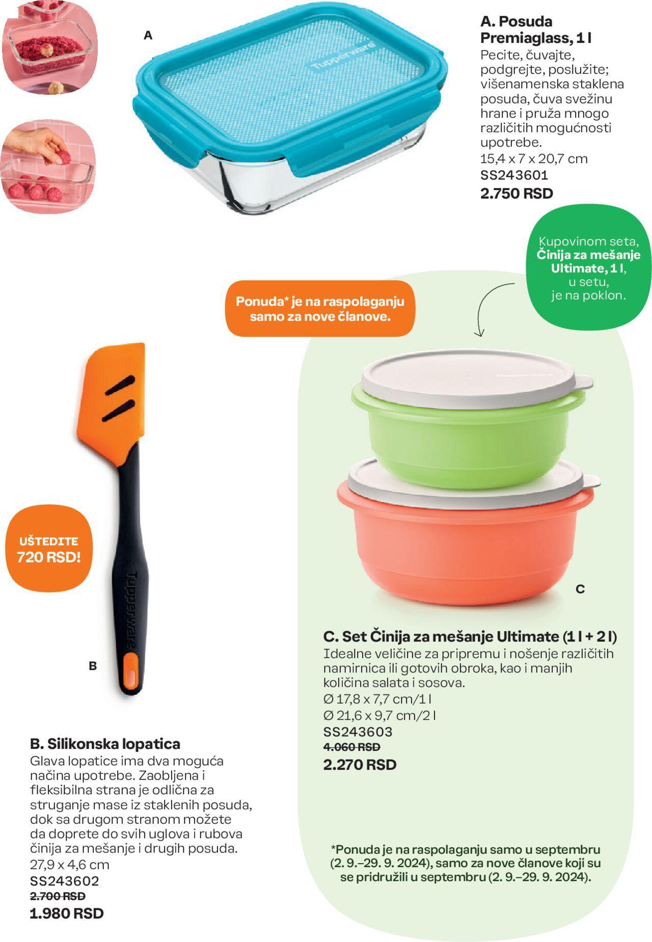 tupperware - Tupperware katalog - najnovije akcije 02.09.2024 - 29.09.2024 - page: 3