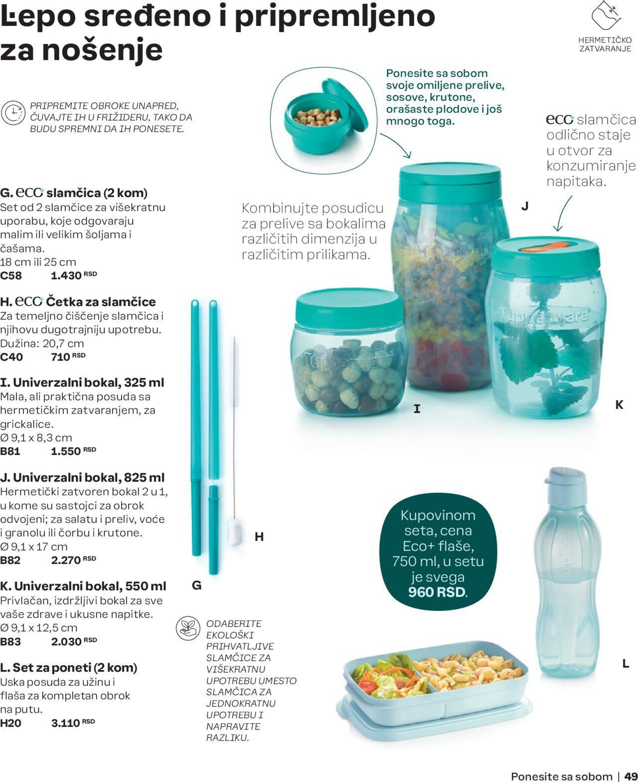 tupperware - Tupperware katalog - najnovije akcije od ponedeljka 02.09.2024 - page: 49