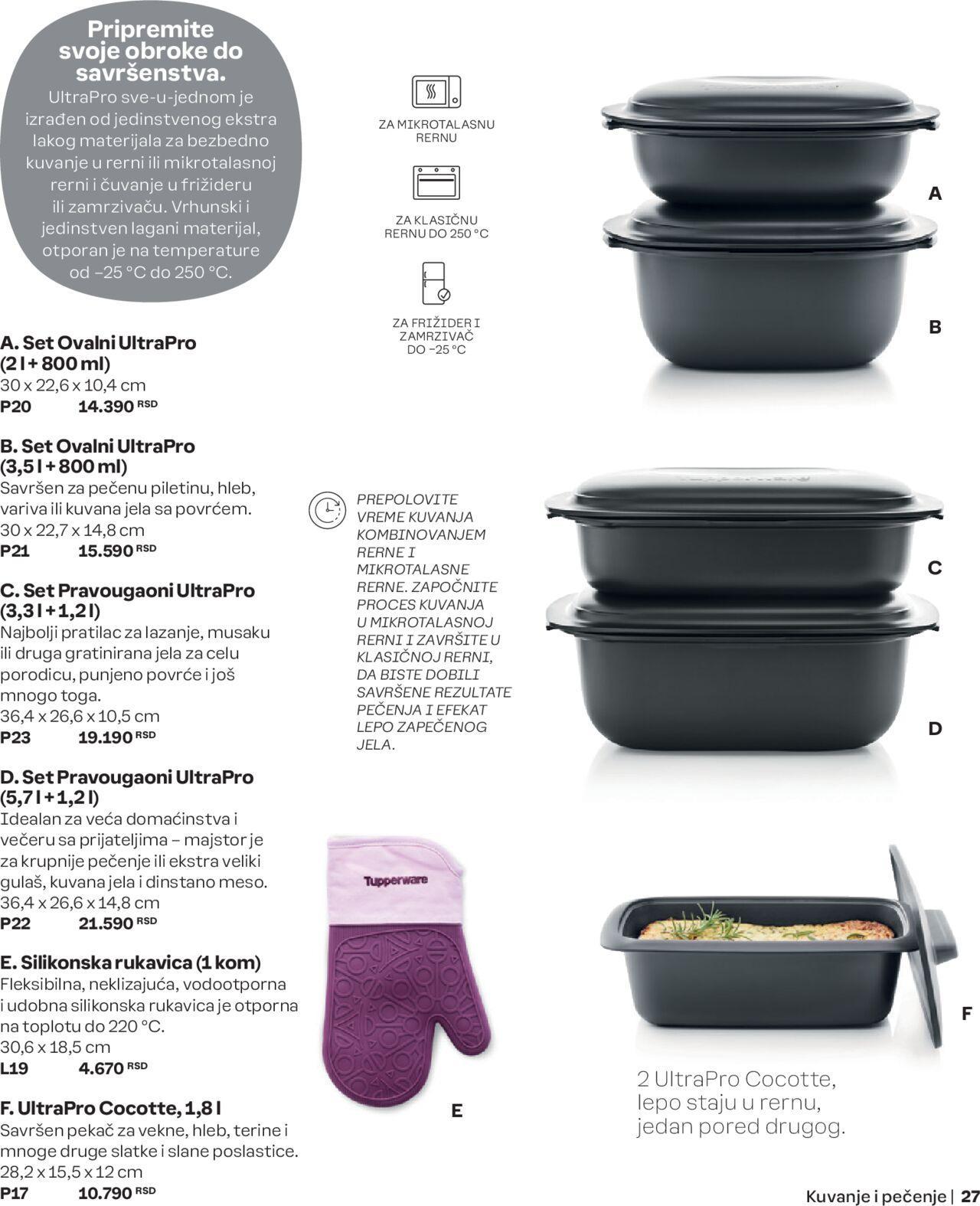 tupperware - Tupperware katalog - najnovije akcije od ponedeljka 02.09.2024 - page: 27