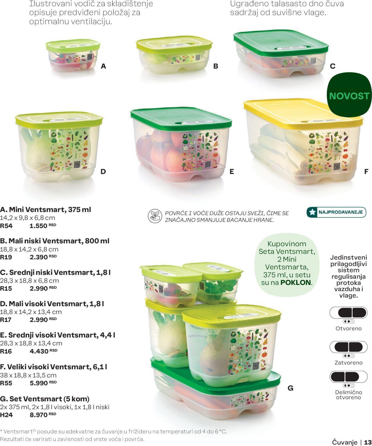 tupperware - Tupperware katalog - najnovije akcije od ponedeljka 02.09.2024 - page: 13