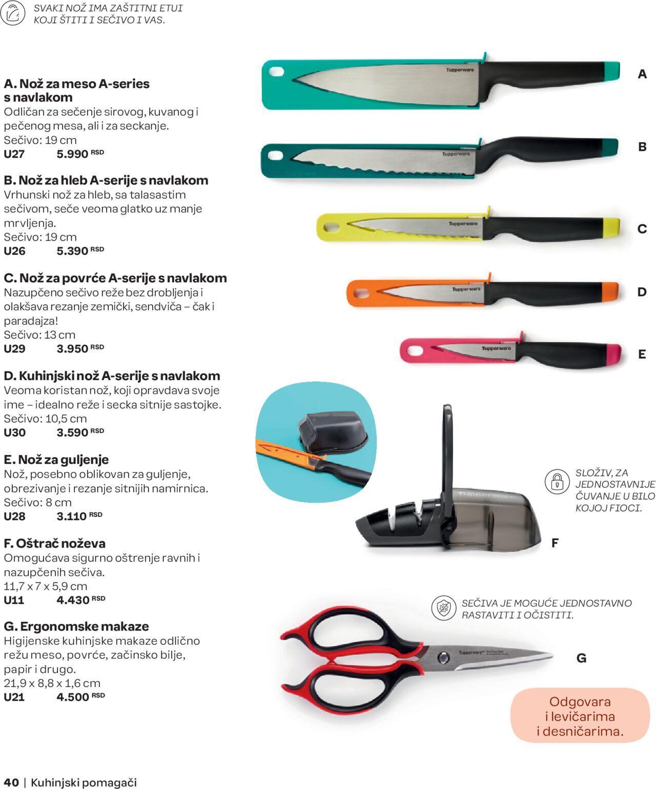 tupperware - Tupperware katalog - najnovije akcije od ponedeljka 02.09.2024 - page: 40