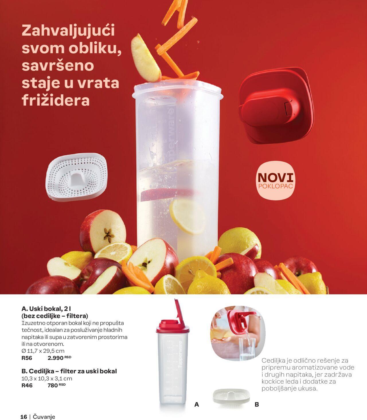 tupperware - Tupperware katalog - najnovije akcije od ponedeljka 02.09.2024 - page: 16