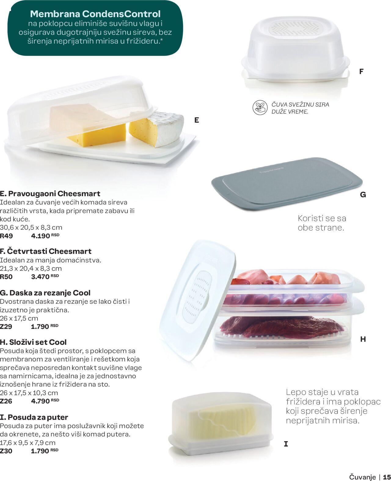 tupperware - Tupperware katalog - najnovije akcije od ponedeljka 02.09.2024 - page: 15