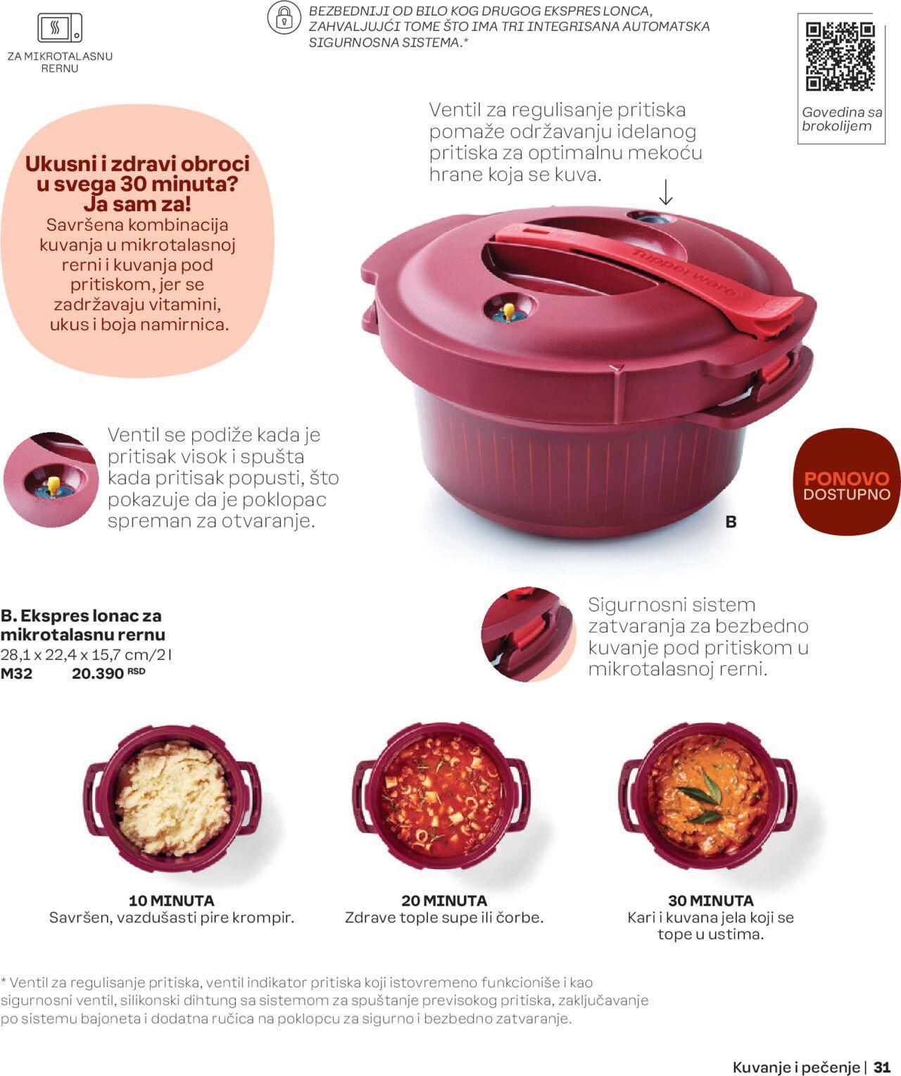 tupperware - Tupperware katalog - najnovije akcije od ponedeljka 02.09.2024 - page: 31