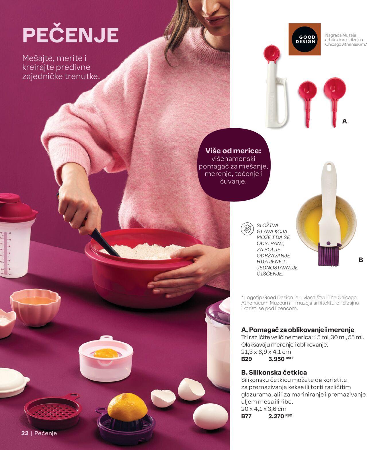 tupperware - Tupperware katalog - najnovije akcije od ponedeljka 02.09.2024 - page: 22