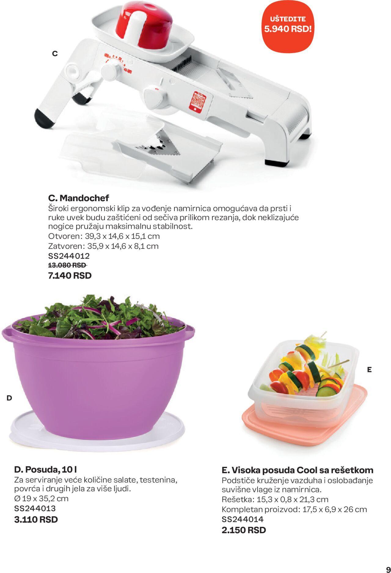 tupperware - Tupperware katalog - najnovije akcije 30.09.2024 - 03.11.2024 - page: 9