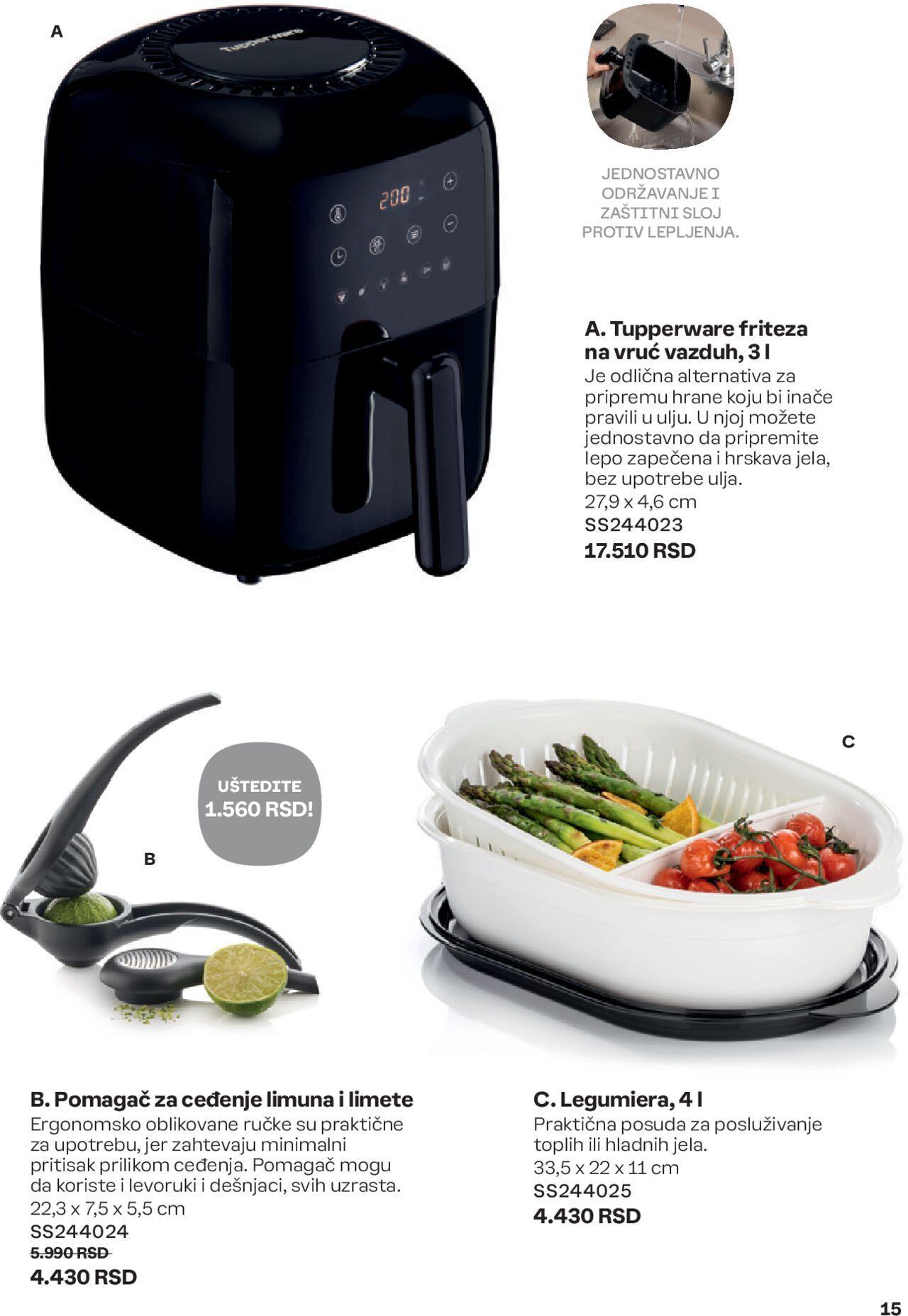 tupperware - Tupperware katalog - najnovije akcije 30.09.2024 - 03.11.2024 - page: 15