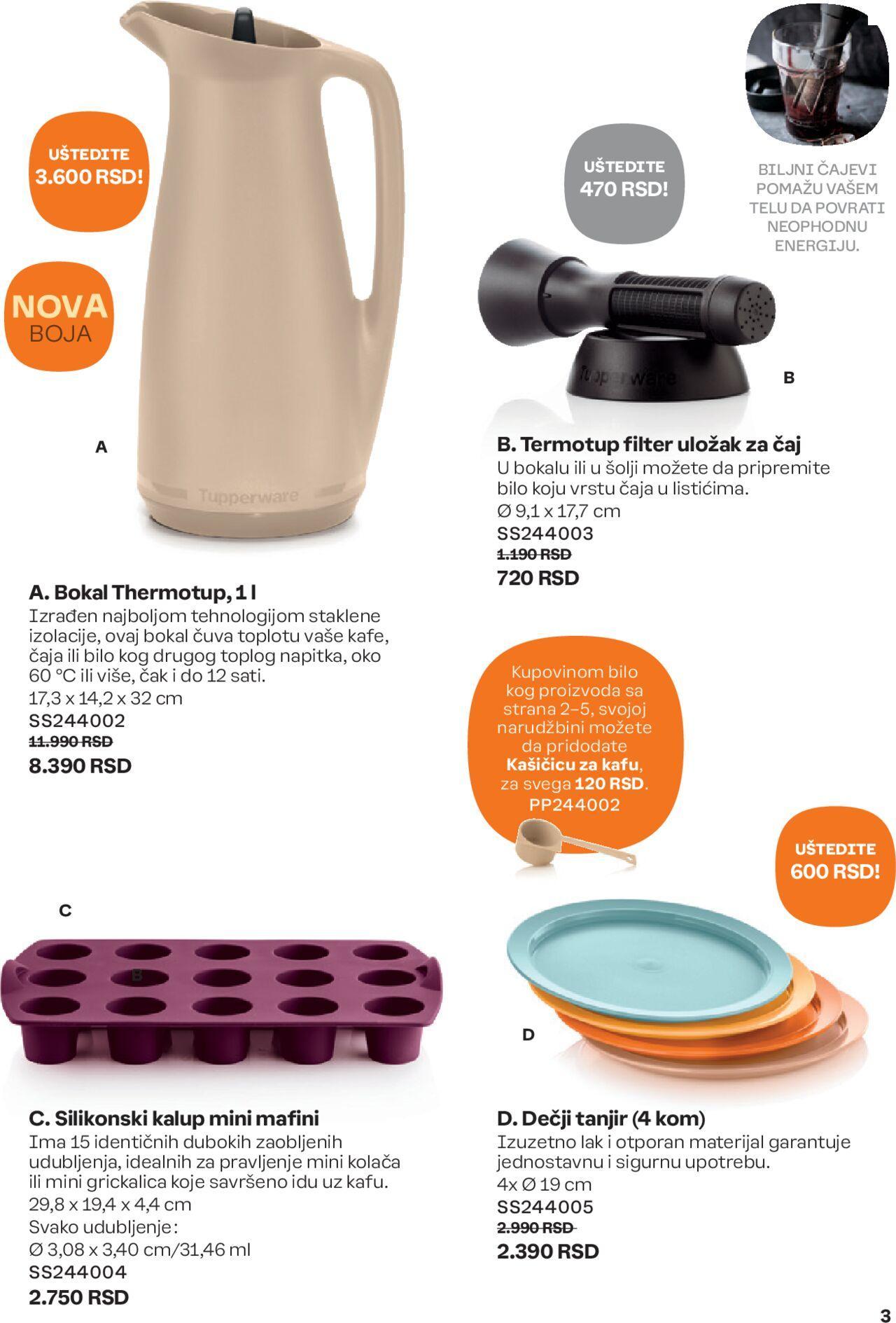 tupperware - Tupperware katalog - najnovije akcije 30.09.2024 - 03.11.2024 - page: 3