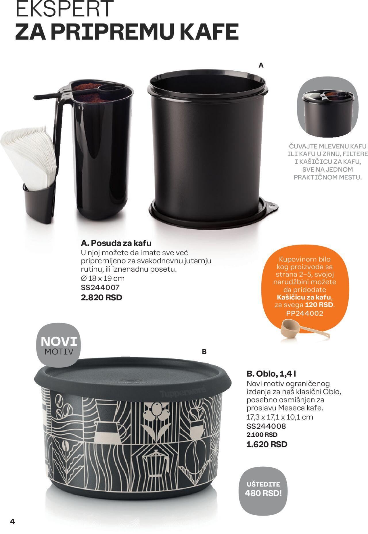 tupperware - Tupperware katalog - najnovije akcije 30.09.2024 - 03.11.2024 - page: 4