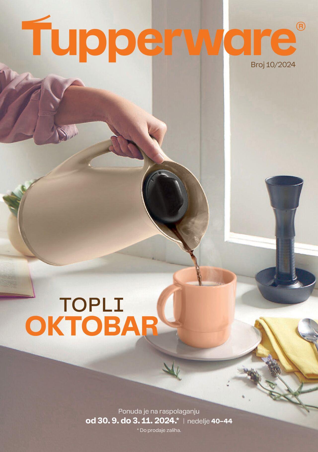 tupperware - Tupperware katalog - najnovije akcije 30.09.2024 - 03.11.2024 - page: 1