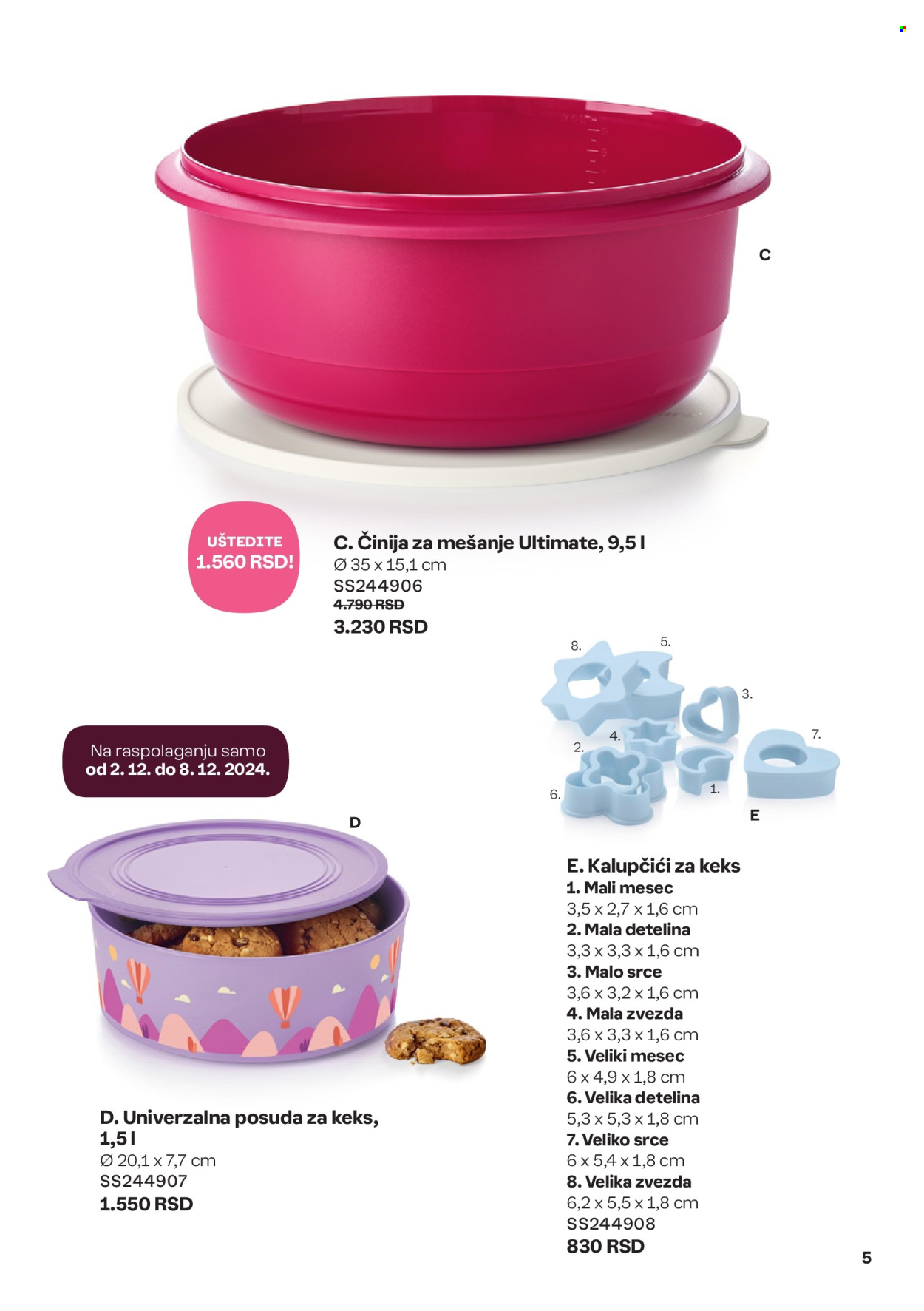 tupperware - Tupperware katalog - 02.12.-29.12.2024 - page: 5