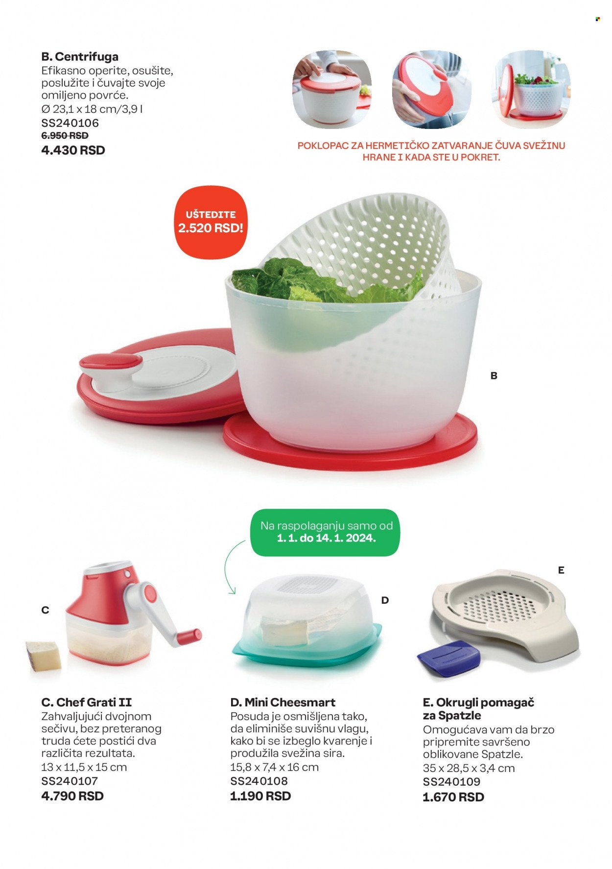 tupperware - Tupperware katalog - 01.01.-04.02.2024 - page: 5