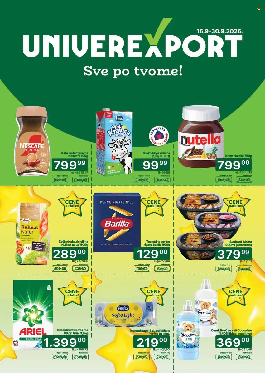 univerexport - Univerexport katalog - 16.09.-30.09.2026 - page: 1