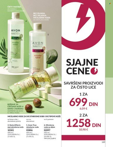 avon - Avon katalog - 01.05.-31.05.2024 - strana 1 - page: 189