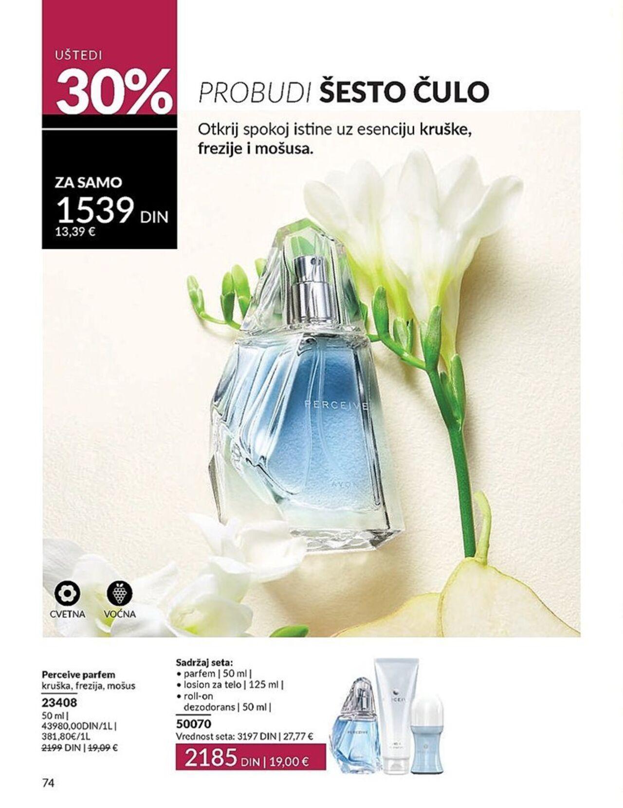 avon - AVON katalog - najnovije akcije 01.09.2024 - 30.09.2024 - page: 74