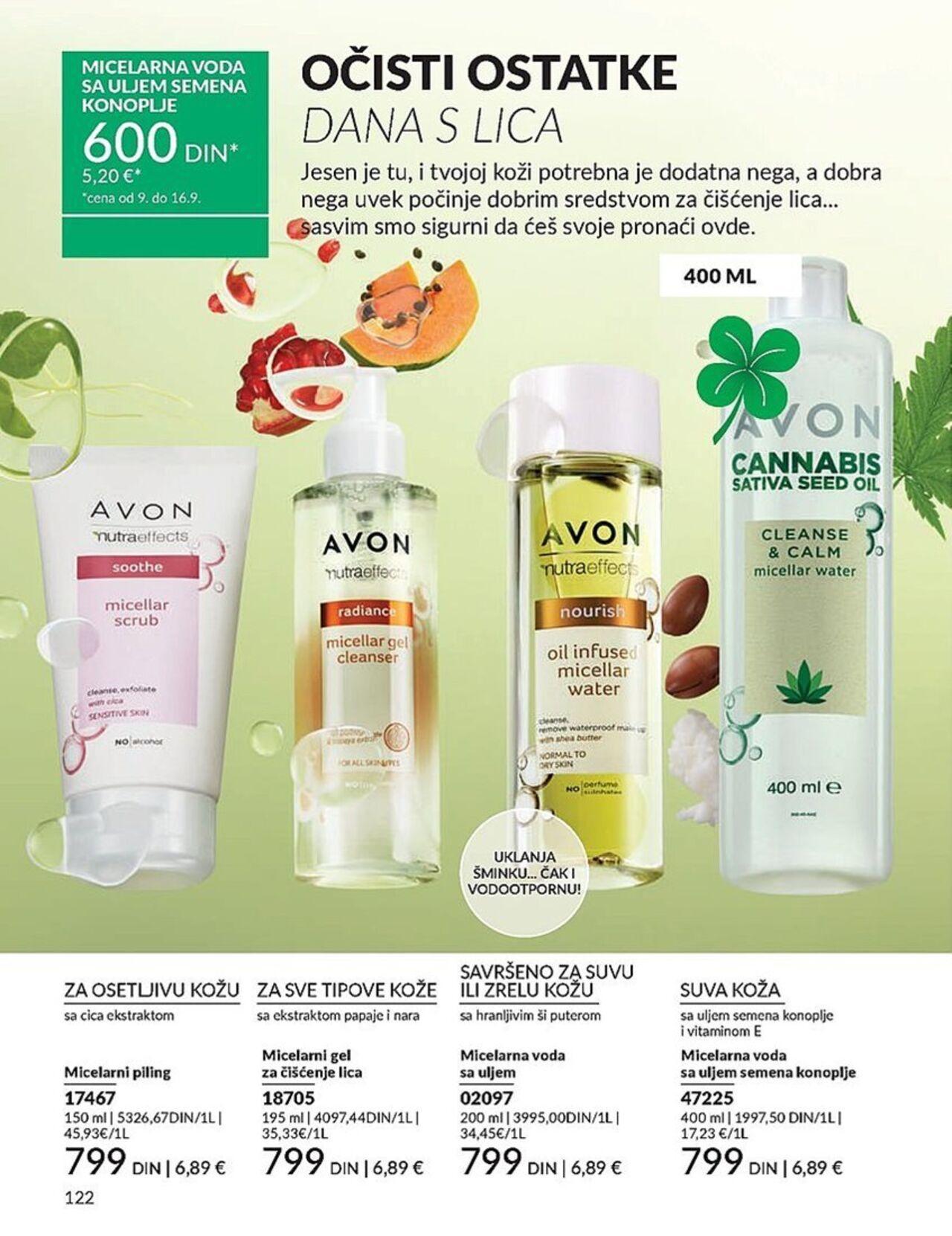 avon - AVON katalog - najnovije akcije 01.09.2024 - 30.09.2024 - page: 122