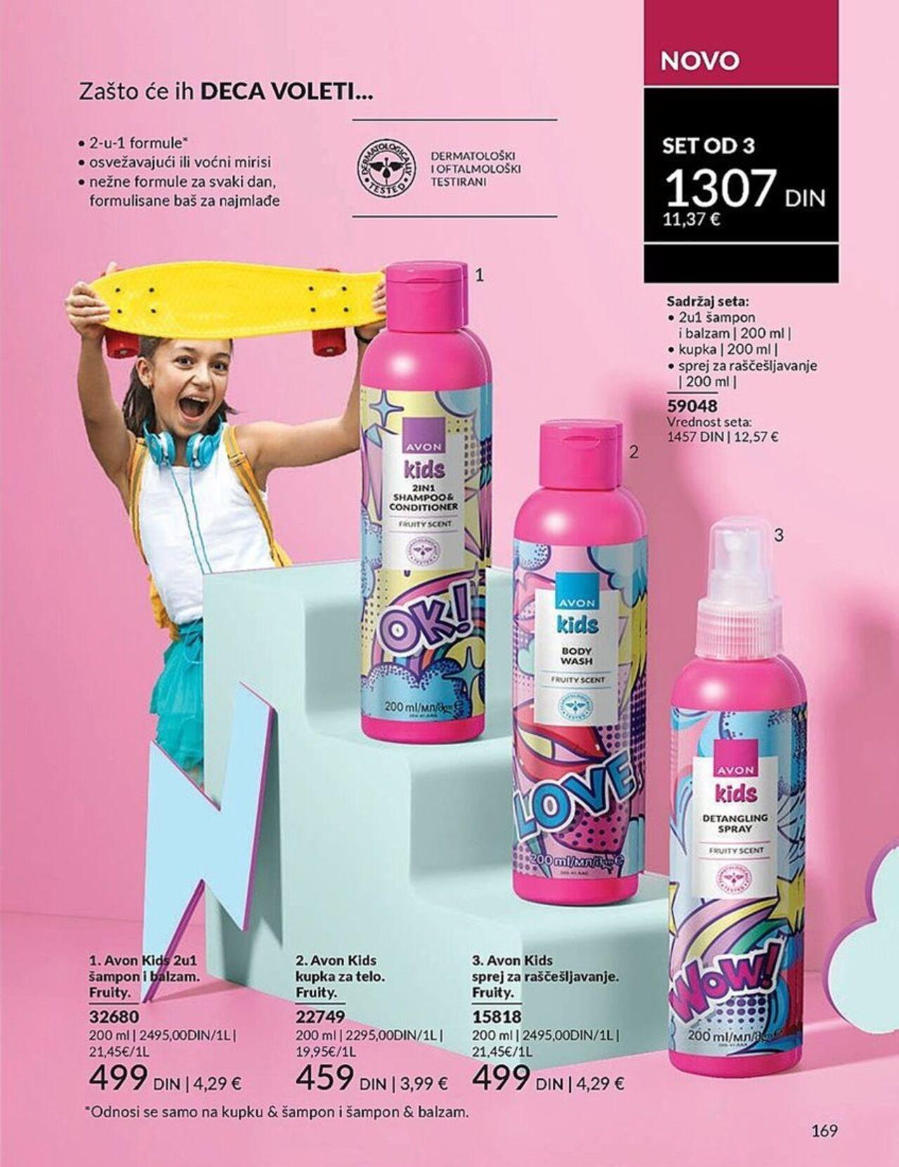 avon - AVON katalog - najnovije akcije 01.09.2024 - 30.09.2024 - page: 169