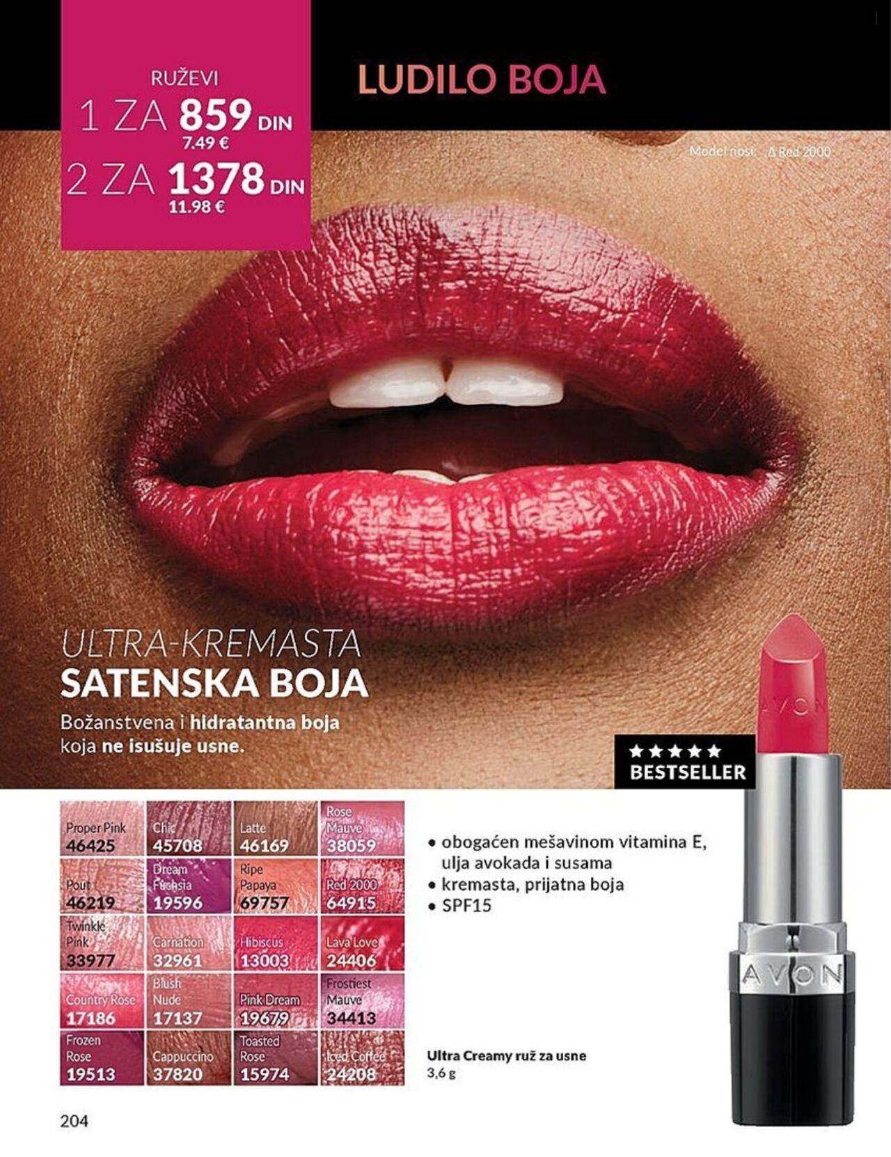 avon - AVON katalog - najnovije akcije 01.09.2024 - 30.09.2024 - page: 204