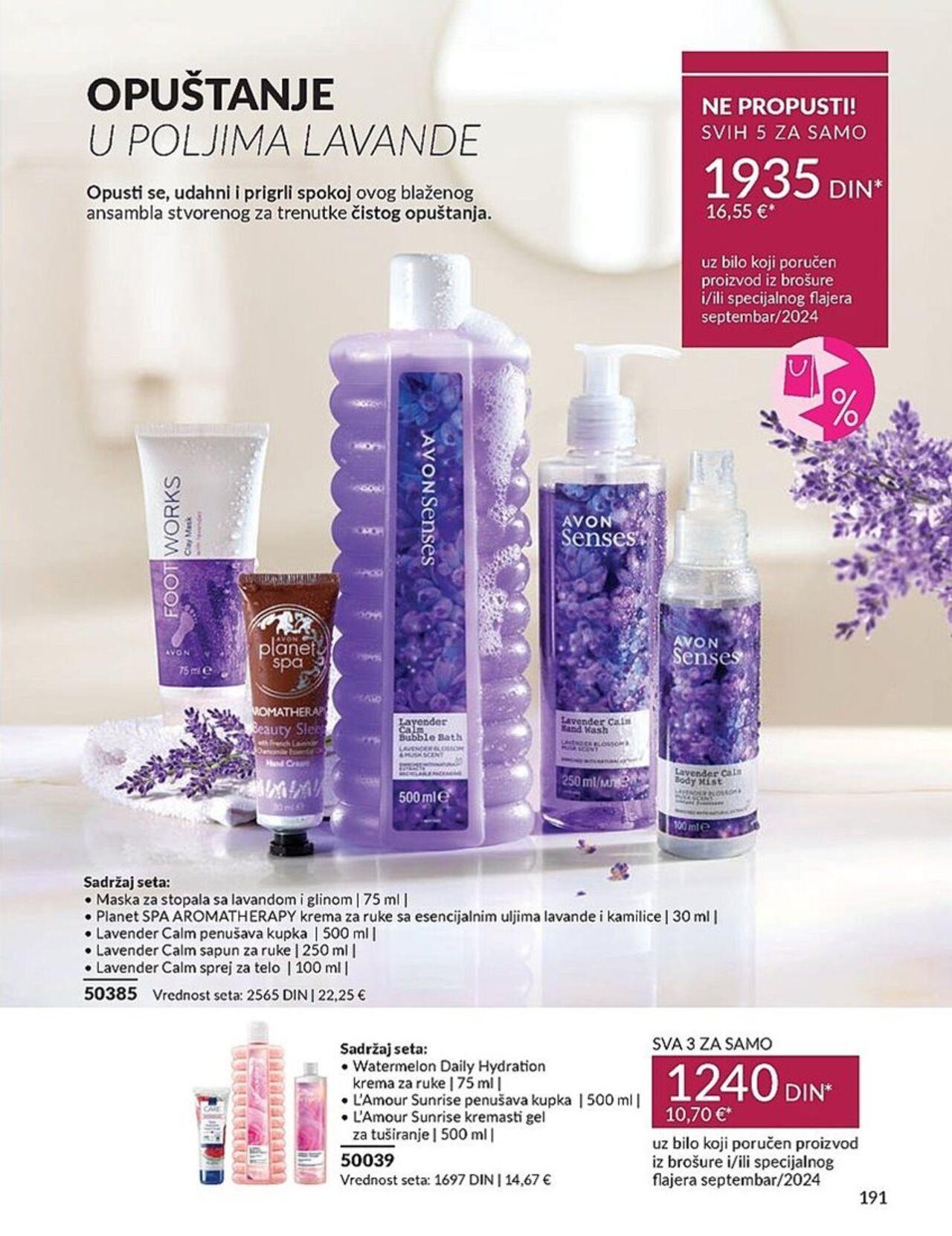 avon - AVON katalog - najnovije akcije 01.09.2024 - 30.09.2024 - page: 191