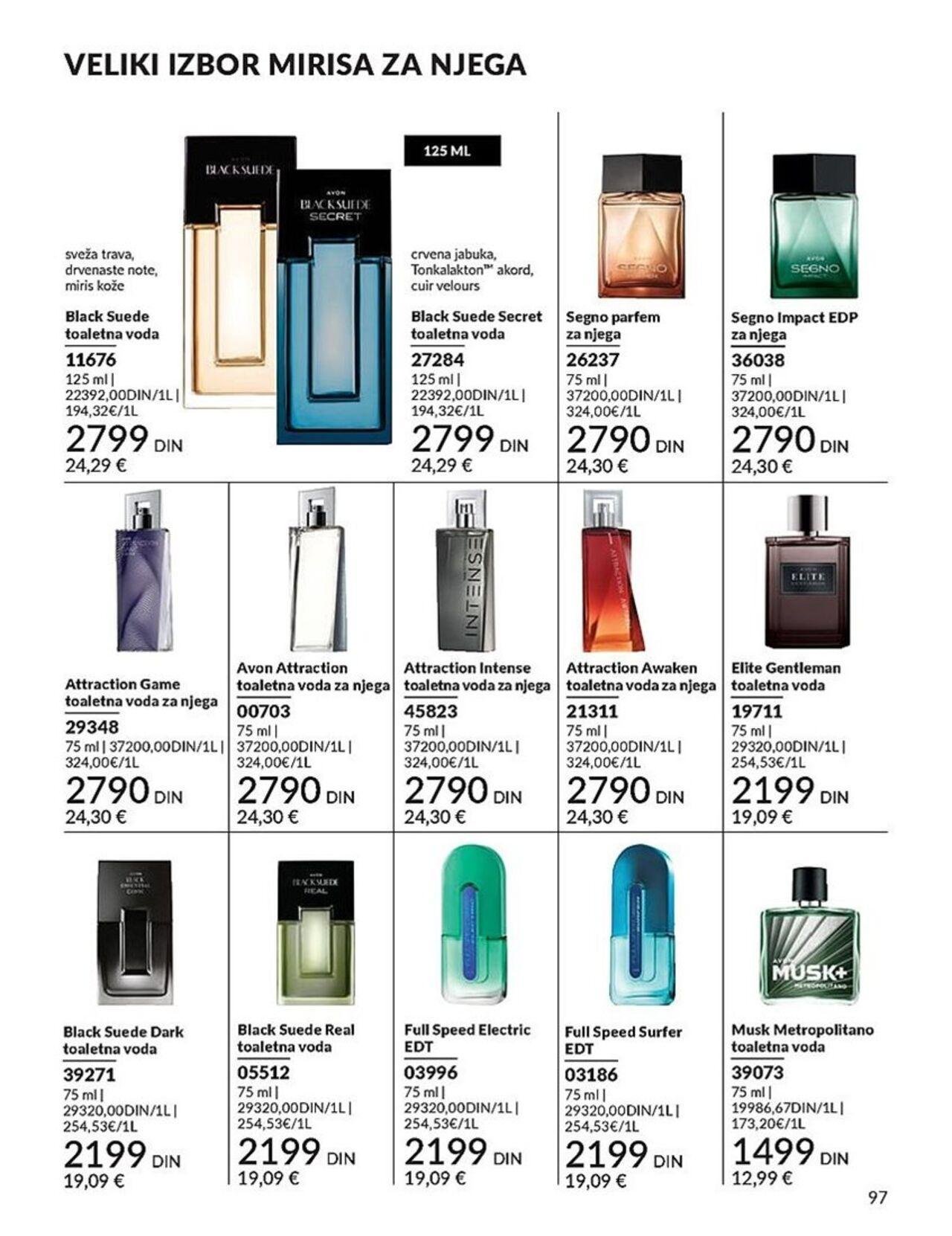 avon - AVON katalog - najnovije akcije 01.09.2024 - 30.09.2024 - page: 97