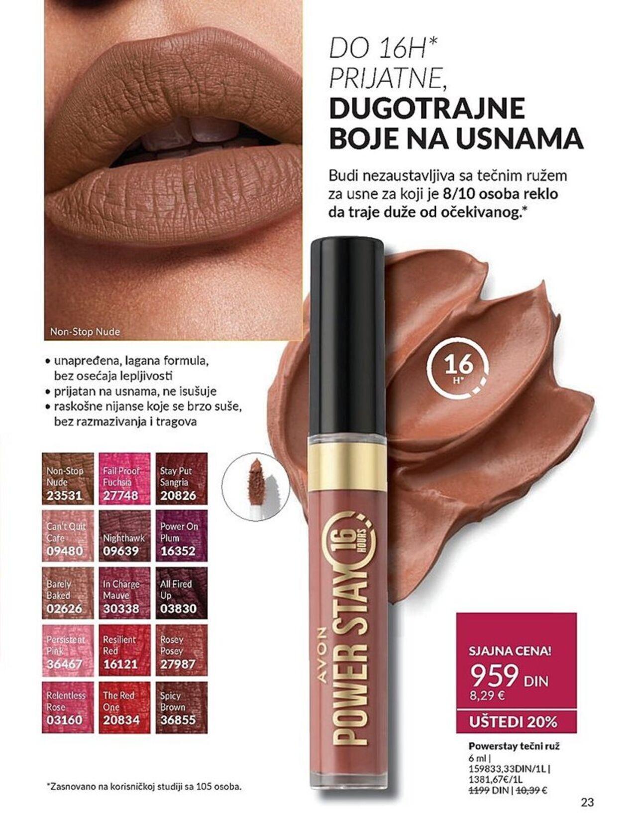 avon - AVON katalog - najnovije akcije 01.09.2024 - 30.09.2024 - page: 23