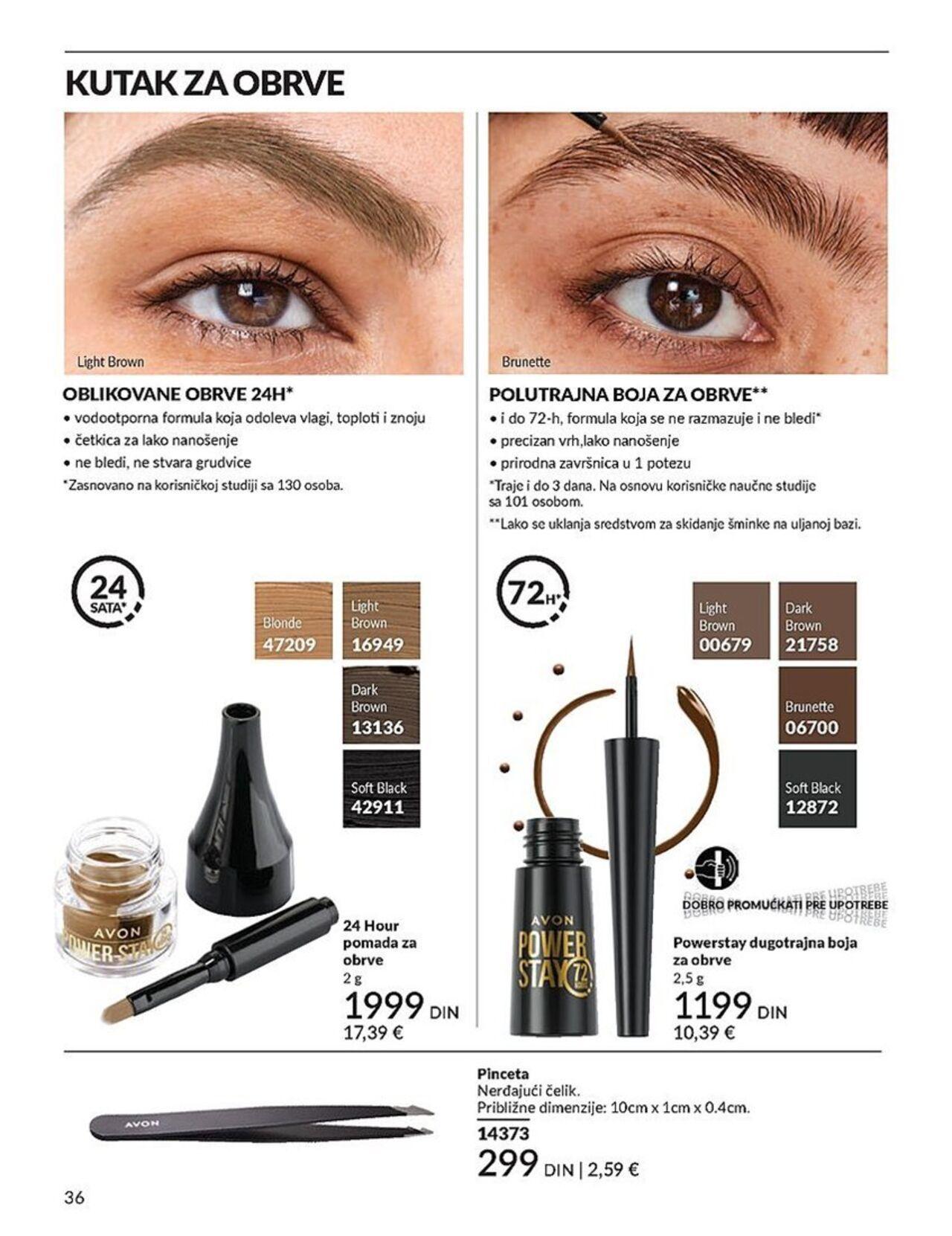 avon - AVON katalog - najnovije akcije 01.09.2024 - 30.09.2024 - page: 36