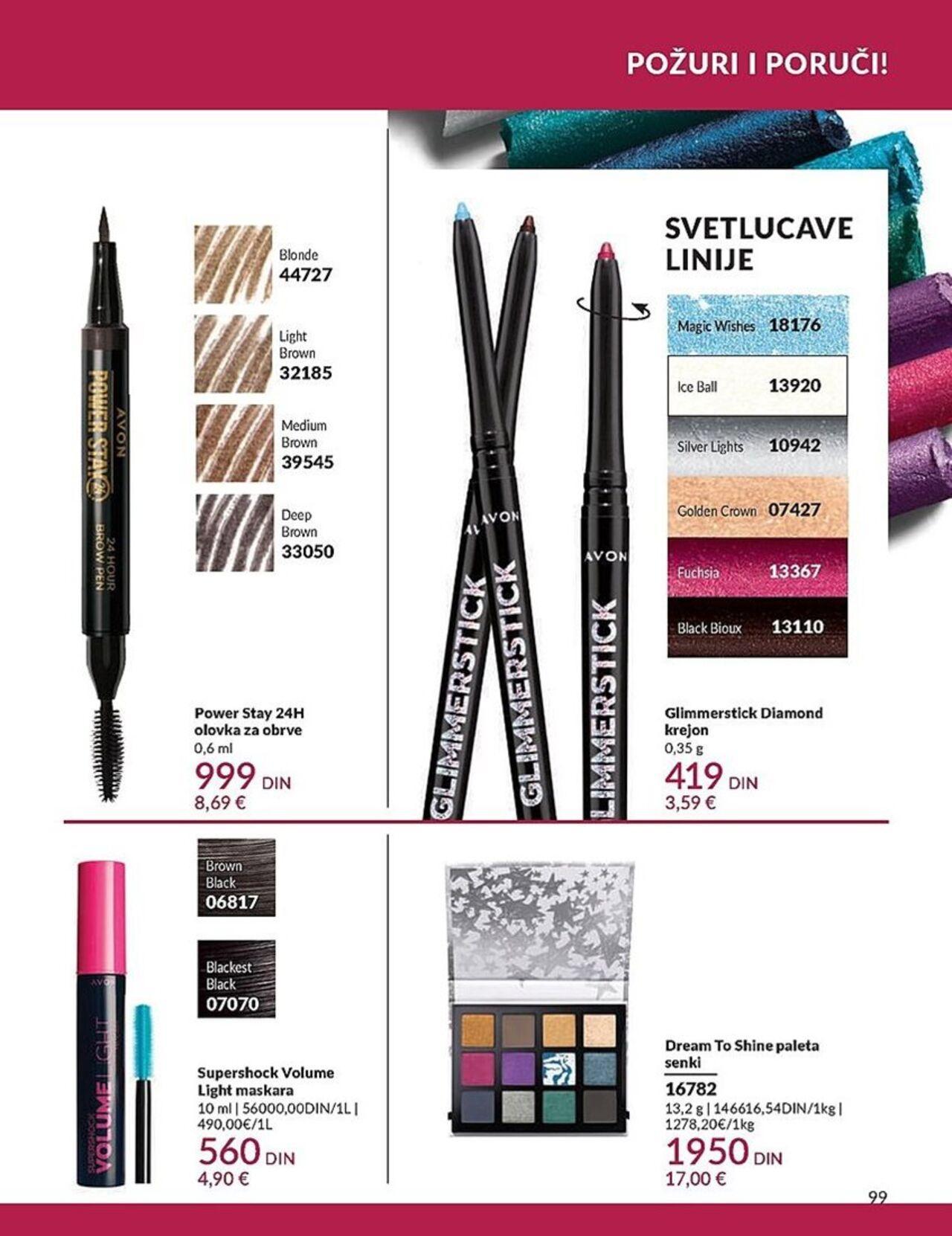 avon - AVON katalog - najnovije akcije 01.09.2024 - 30.09.2024 - page: 99