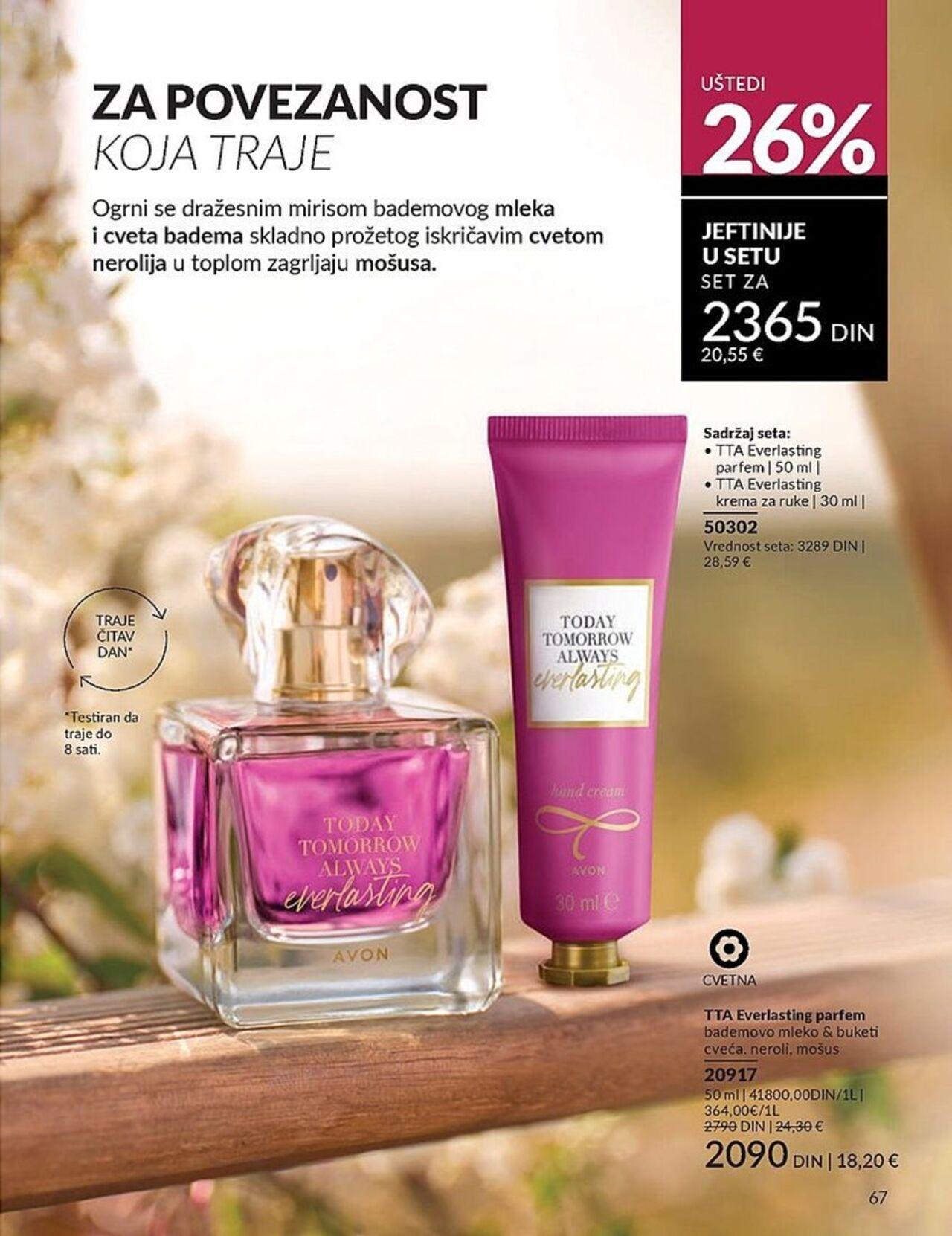 avon - AVON katalog - najnovije akcije 01.09.2024 - 30.09.2024 - page: 67